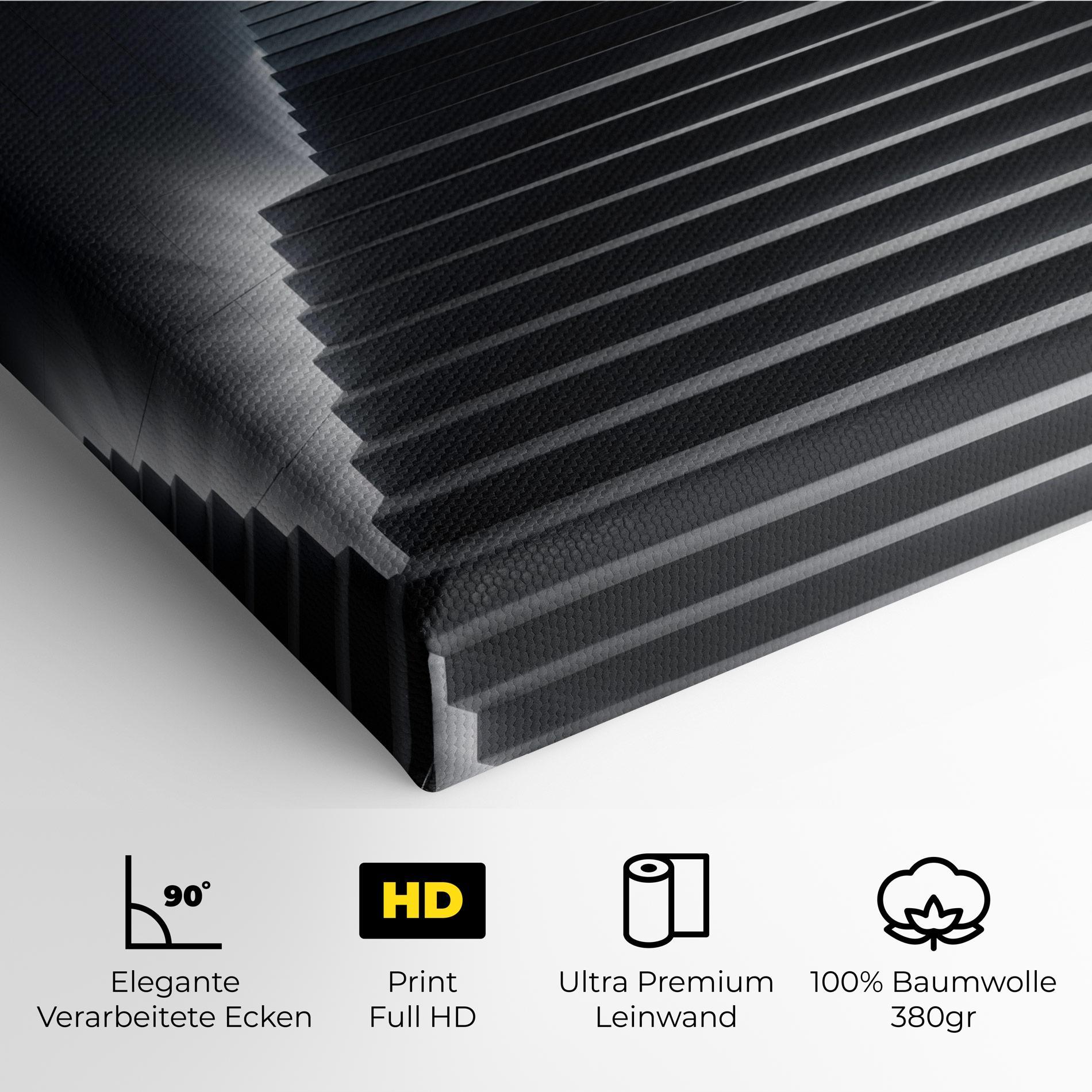 Leinwandbild Dark Stairs mockup 4