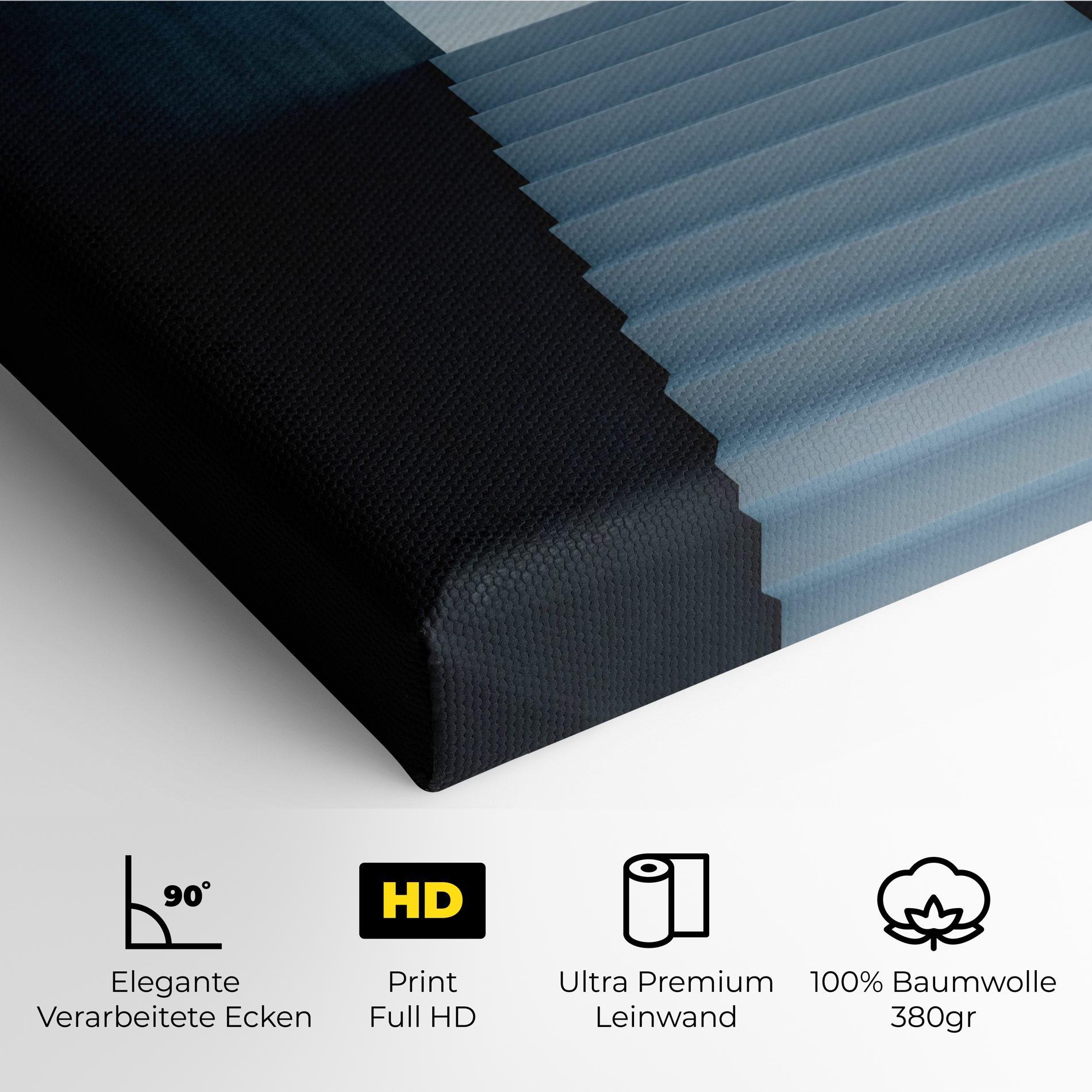 Leinwandbild Forward Stairs mockup 4