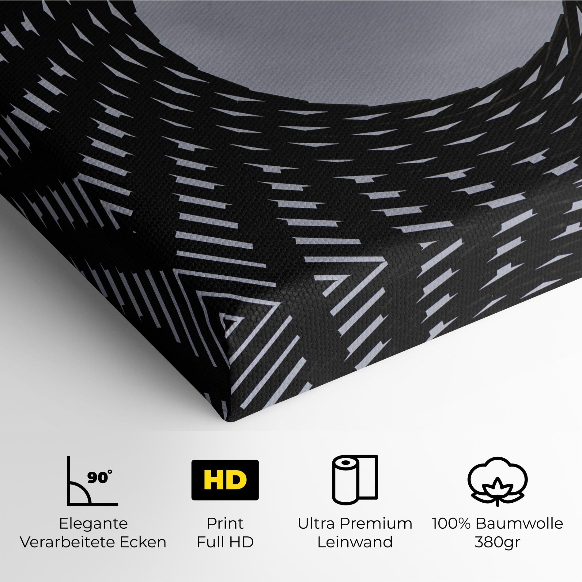 Grey Circle Lines mockup 4