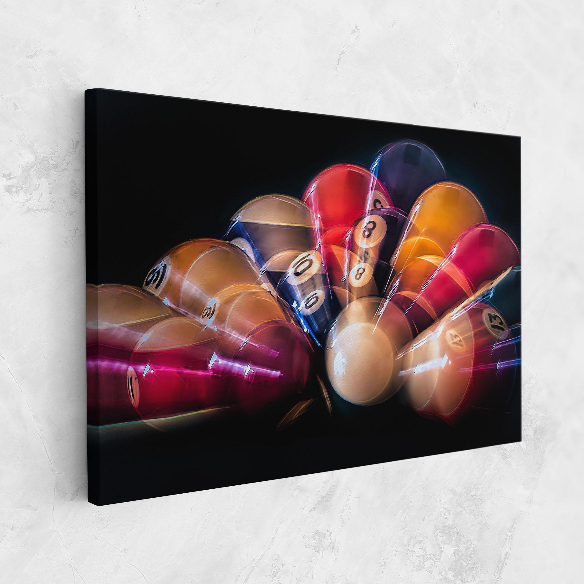 Leinwandbild Bowling Balls mockup 1