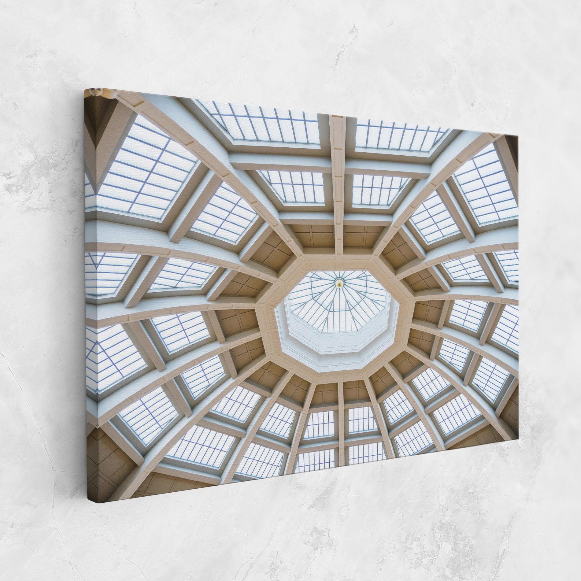 Leinwandbild Ceiling Dome mockup 1