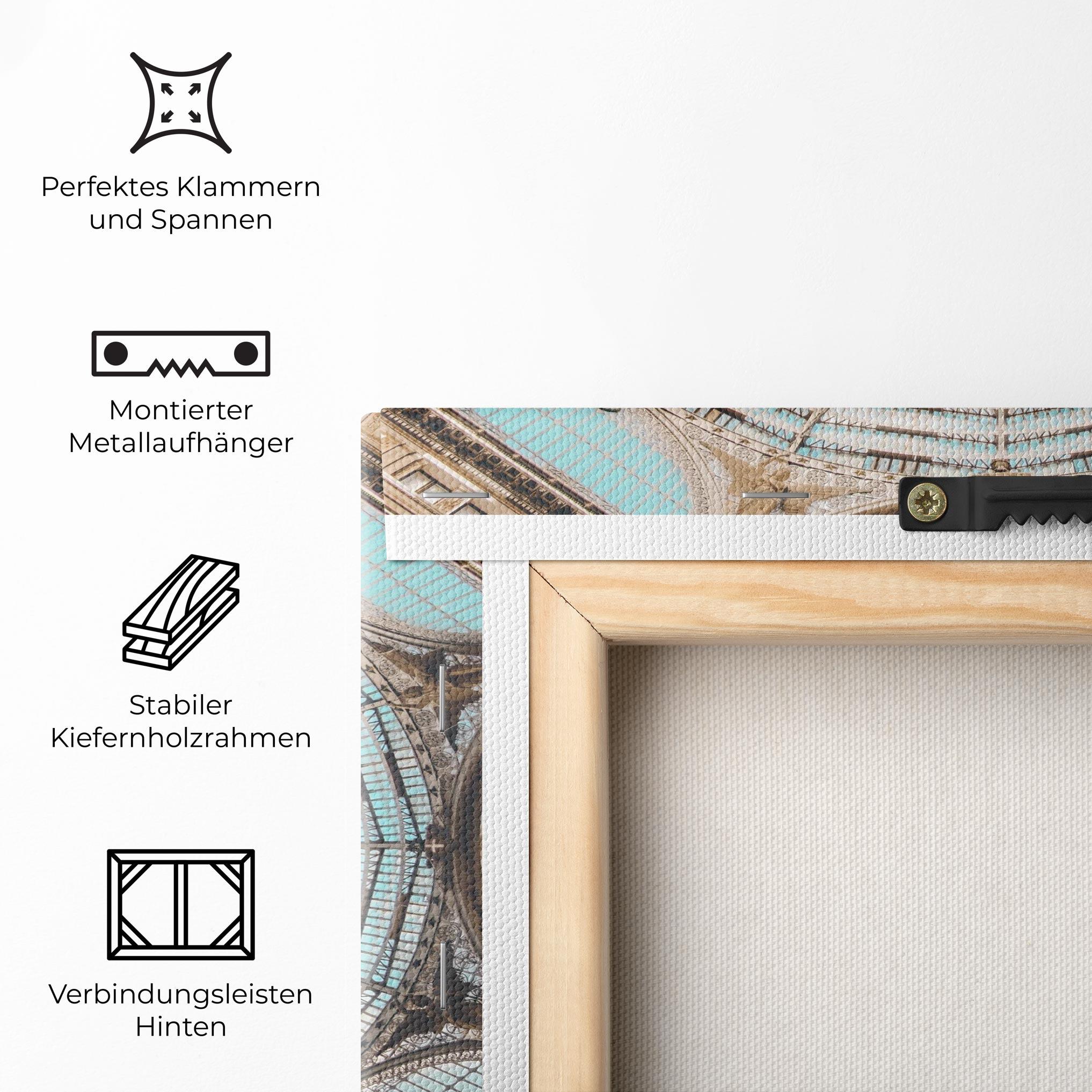 Leinwandbild Italy Celling mockup 5