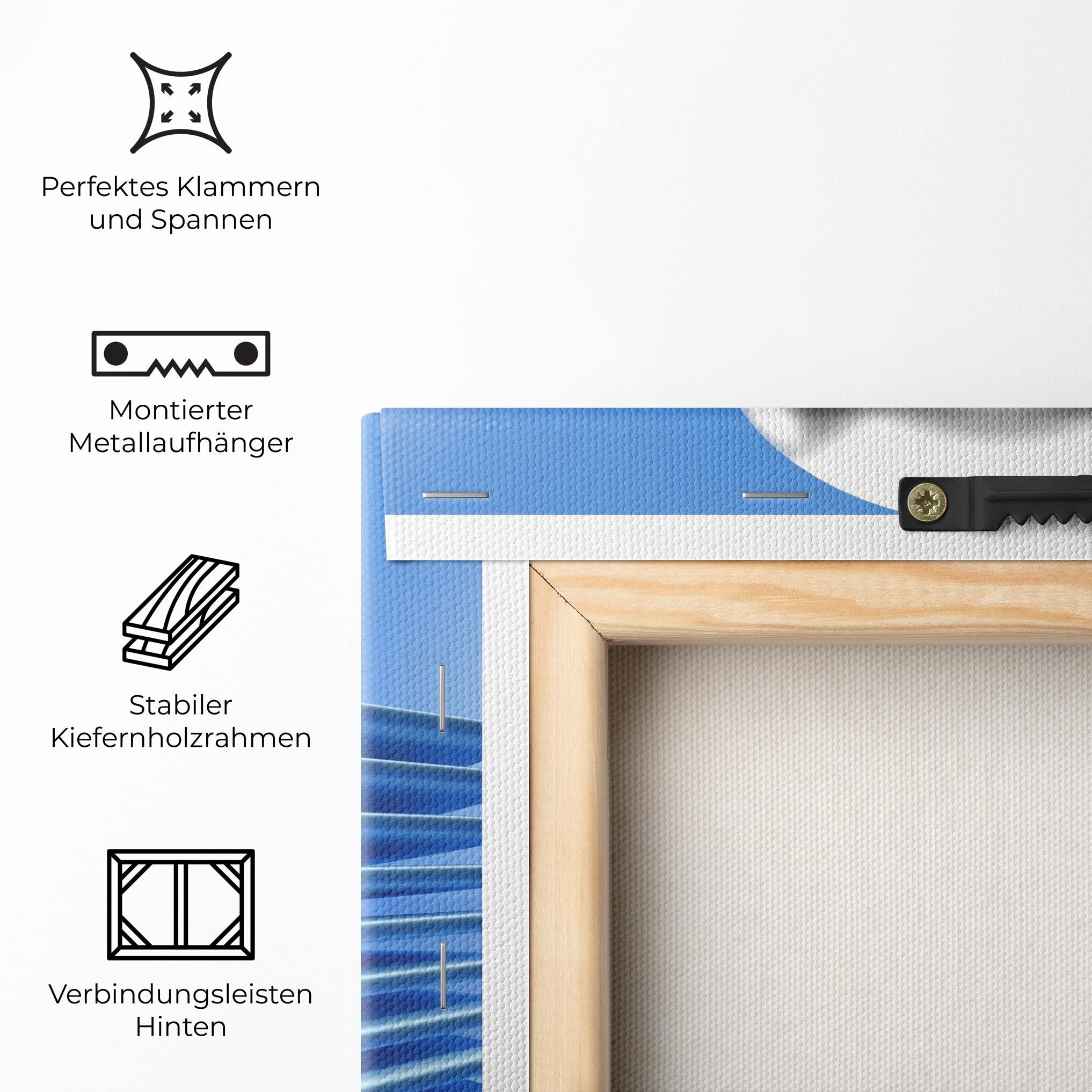 Leinwandbild Silver Ball mockup 5