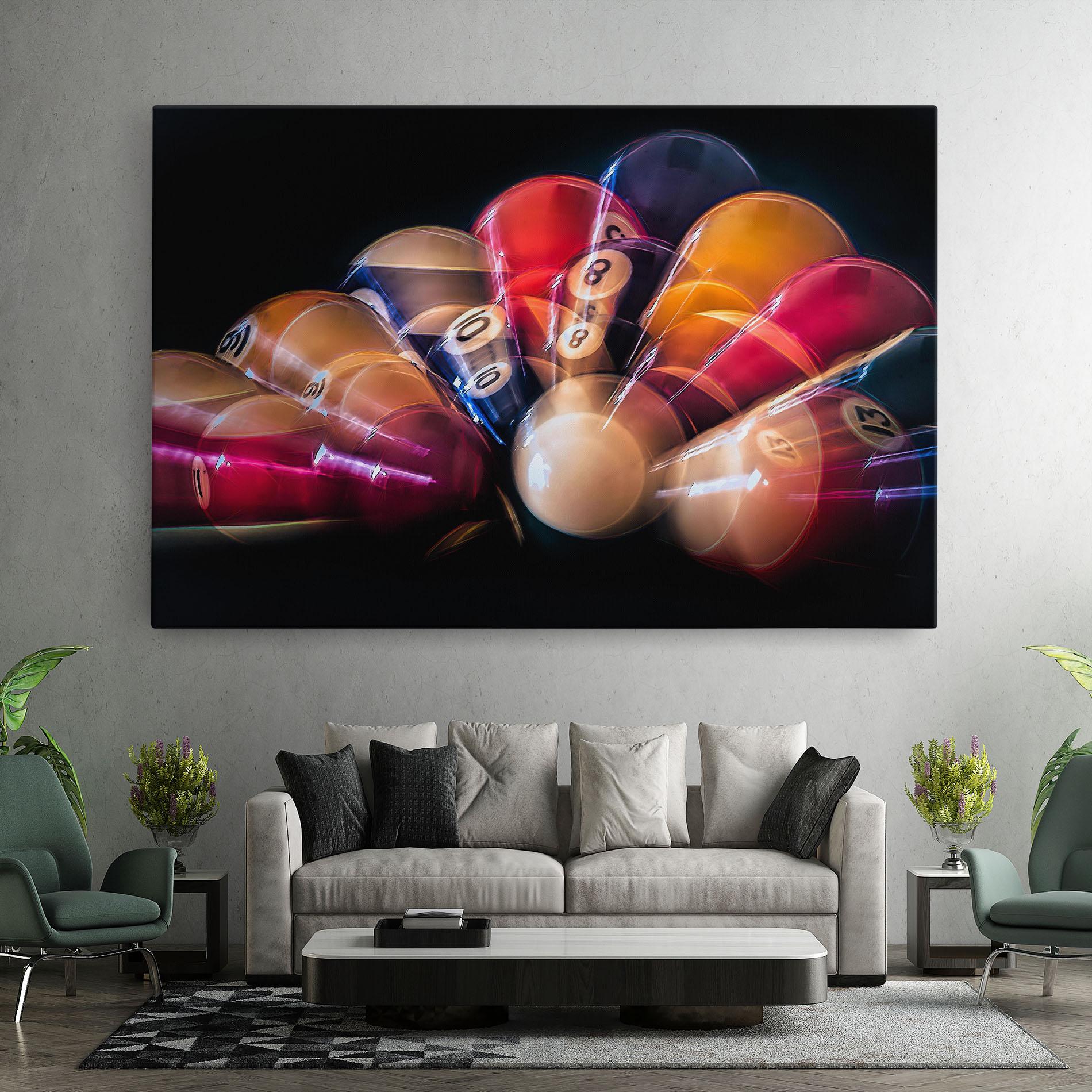 Leinwandbild Bowling Balls mockup 7