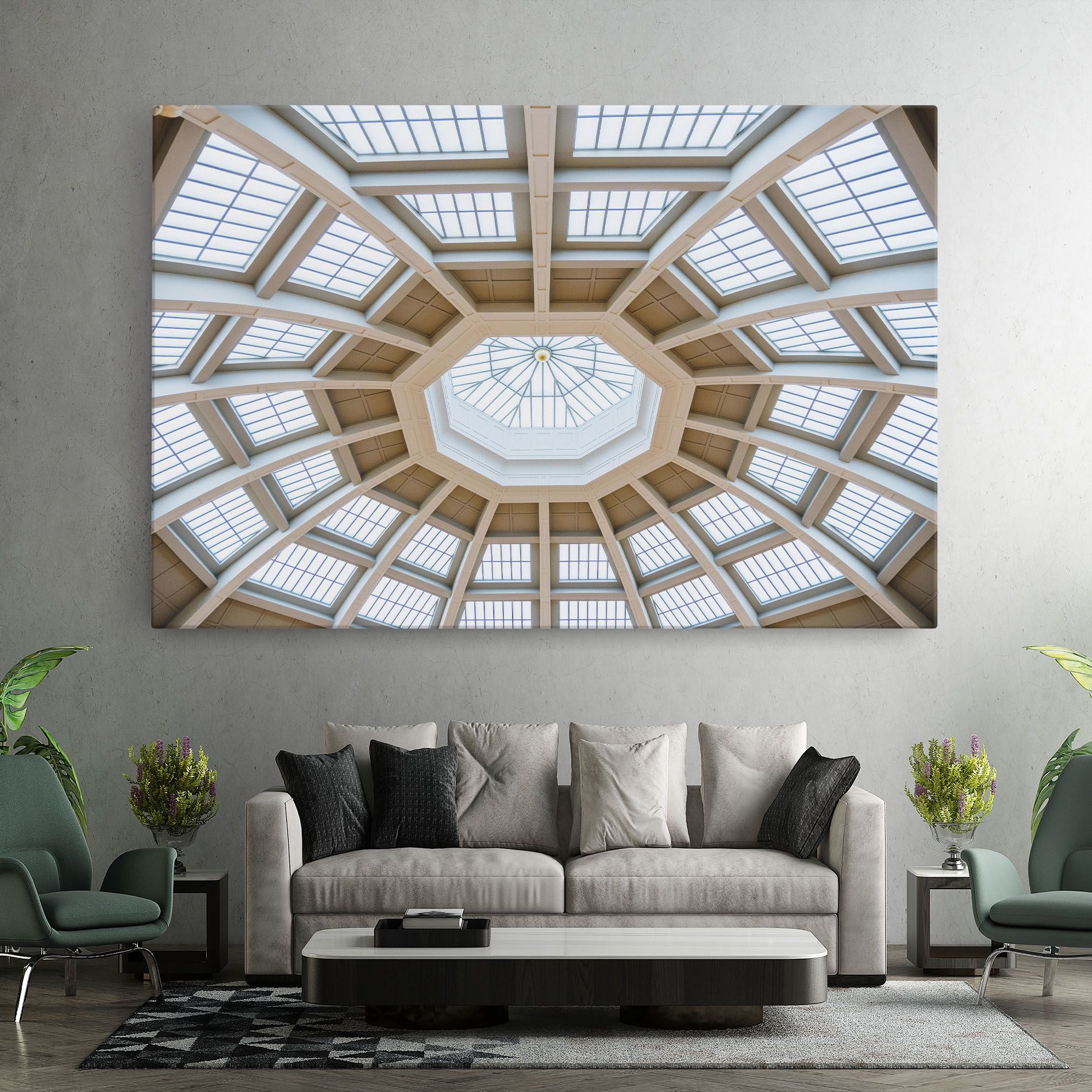Ceiling Dome mockup 7