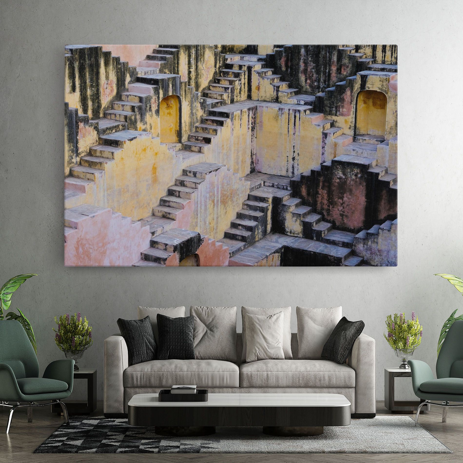 Old Yellow Stairs mockup 7