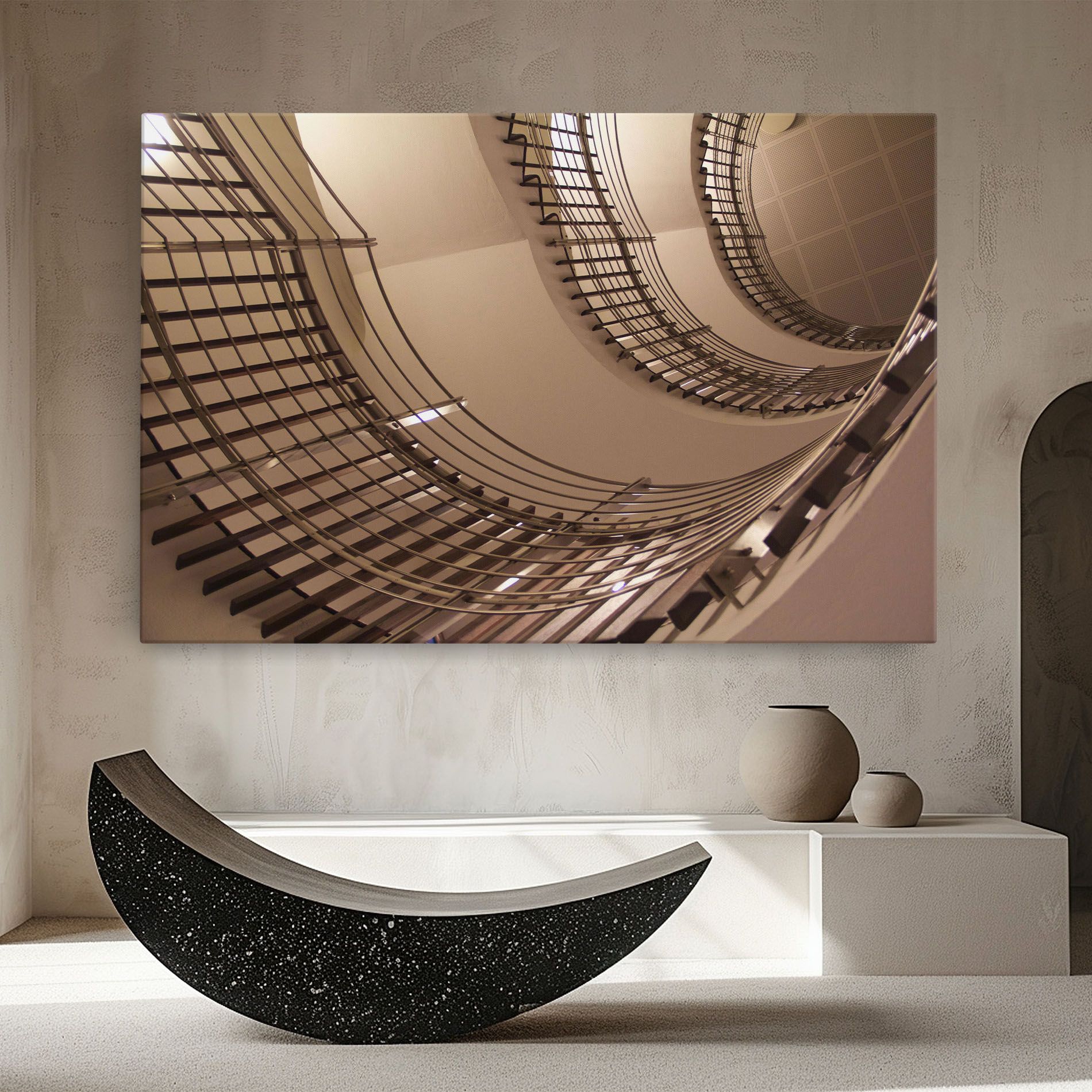 Cream Stairs mockup 8