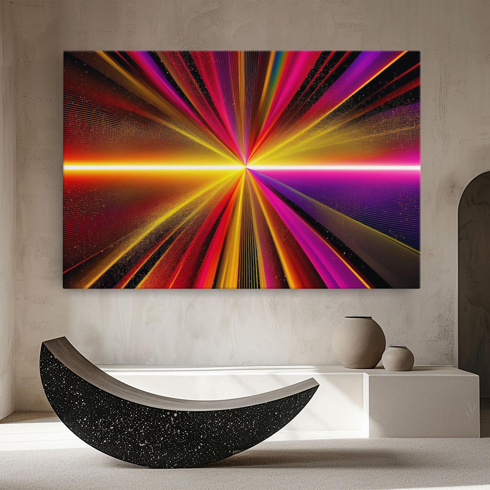 Leinwandbild White Light Mix mockup 8