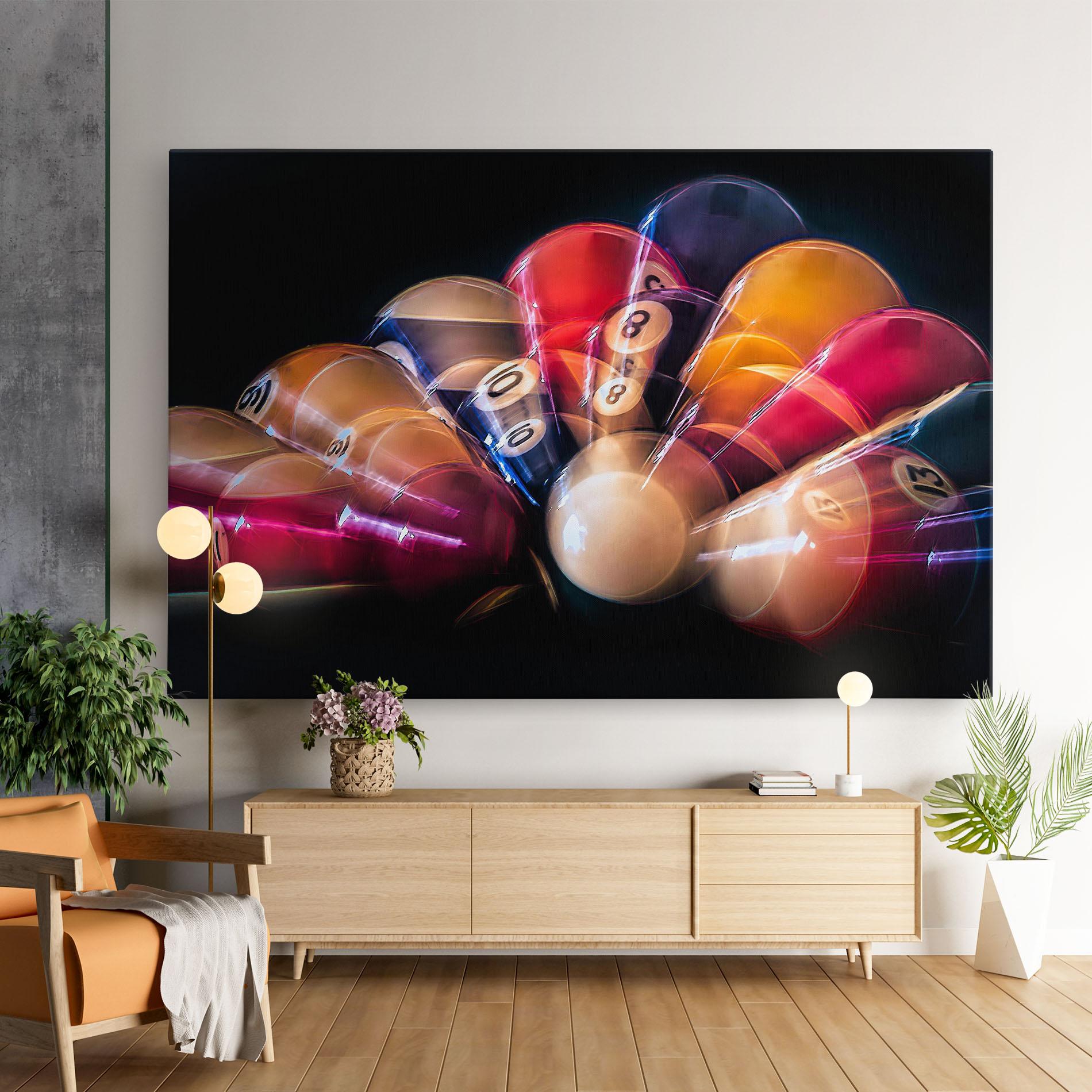 Leinwandbild Bowling Balls mockup 9