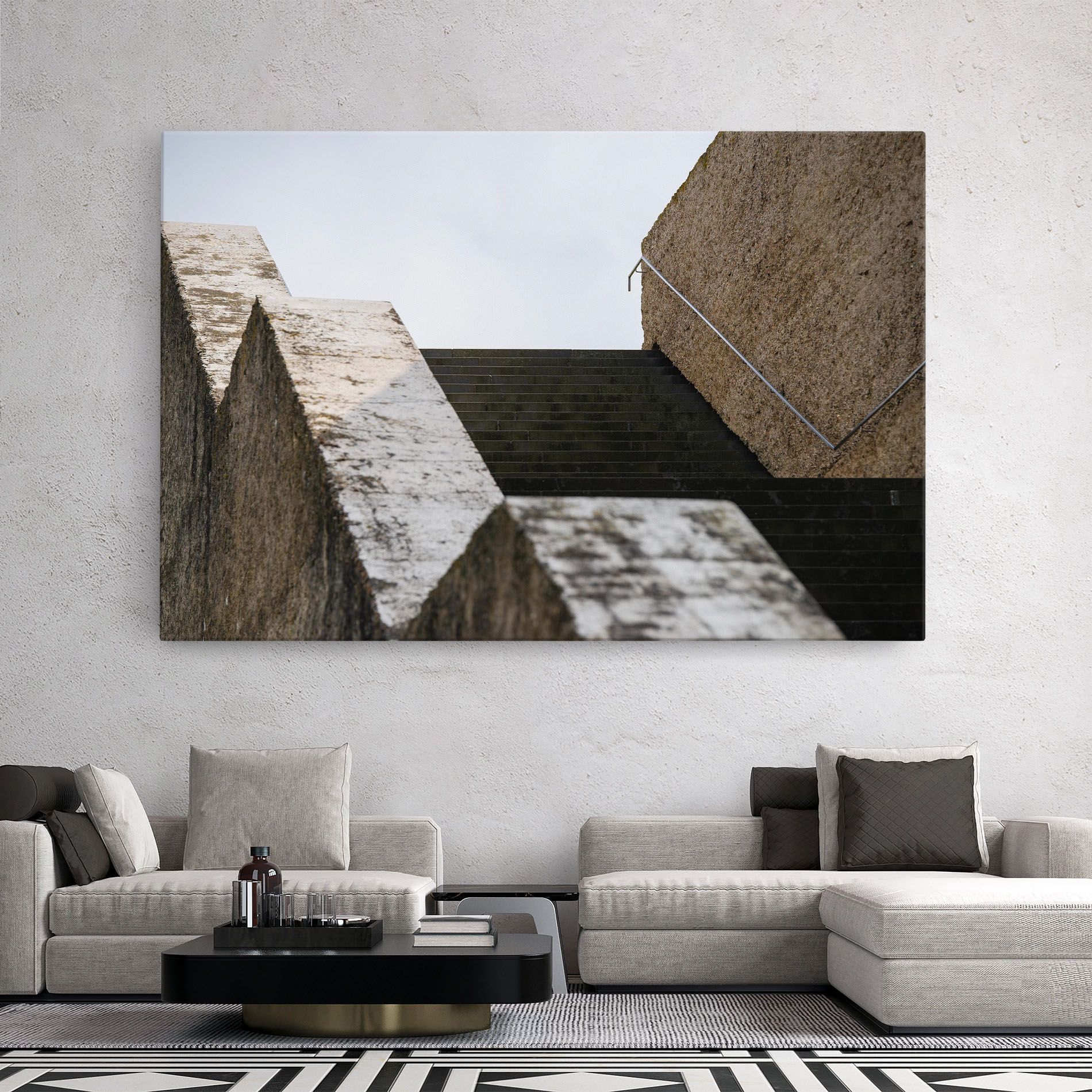 Black Stairs mockup 2