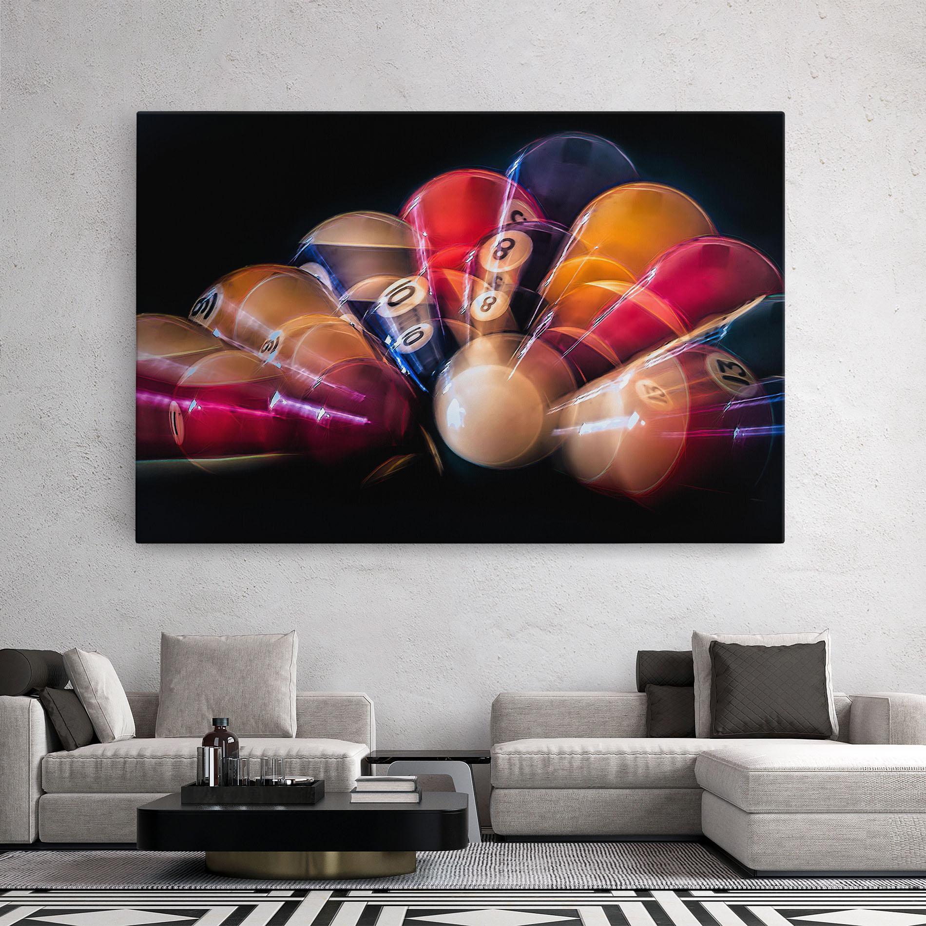 Leinwandbild Bowling Balls mockup 2