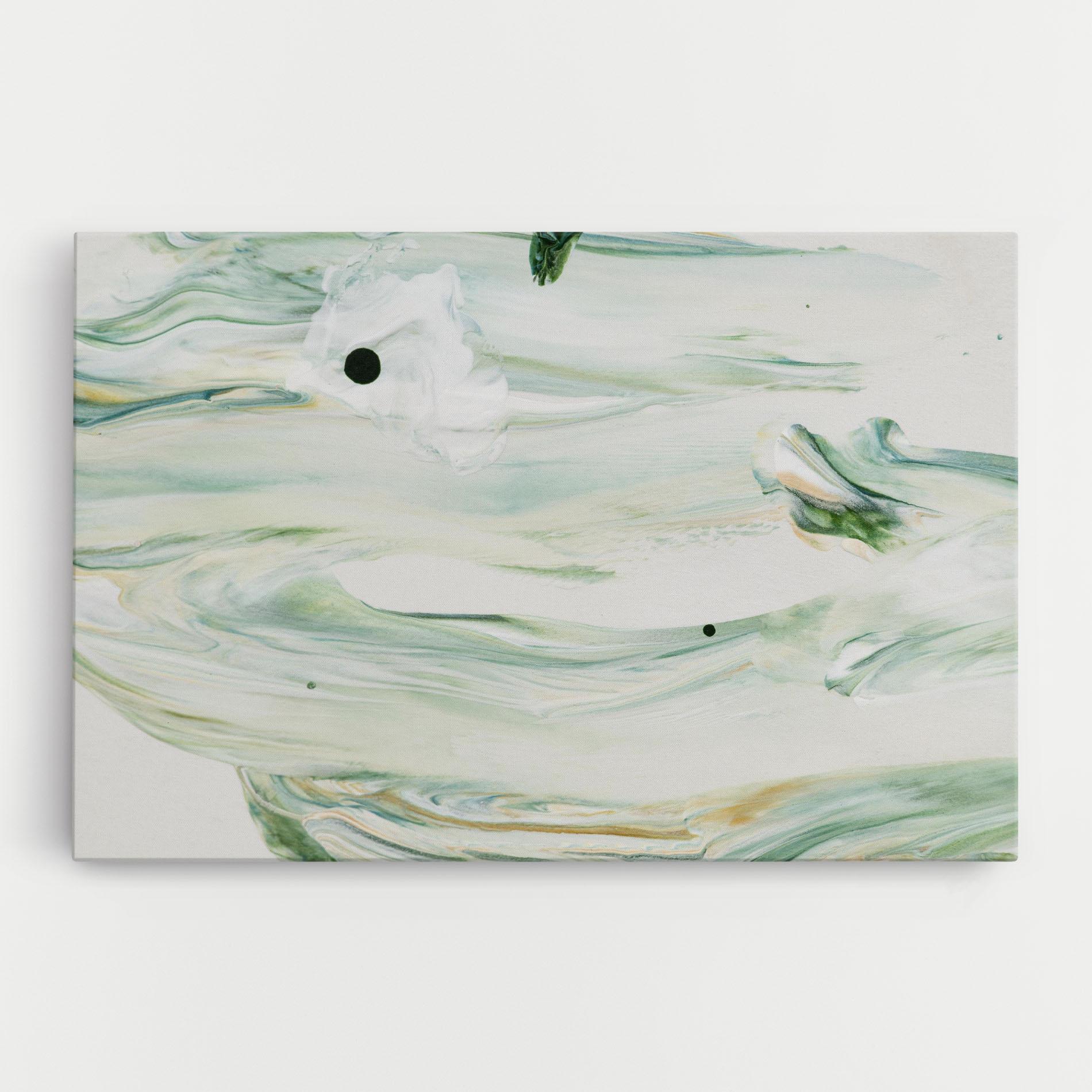 Leinwandbild Light Green Painting mockup 0