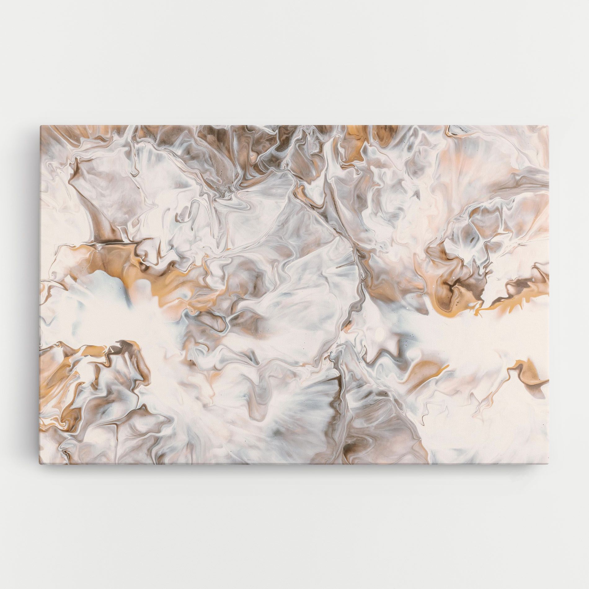 White Gold Abstract mockup 0