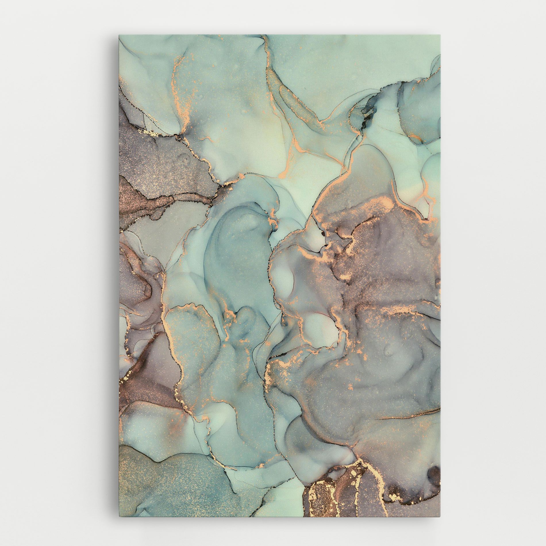 Abstract Turquoise Marble mockup 0