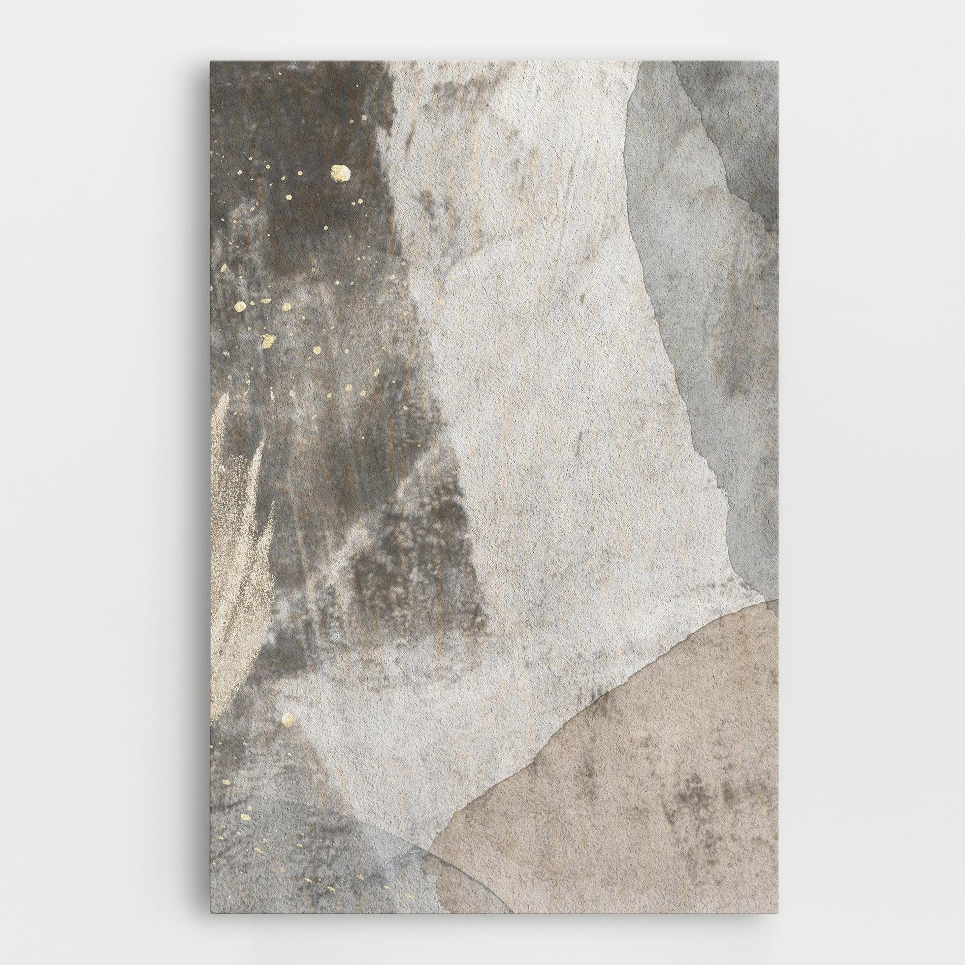 Leinwandbild Light Cream Marble mockup 0
