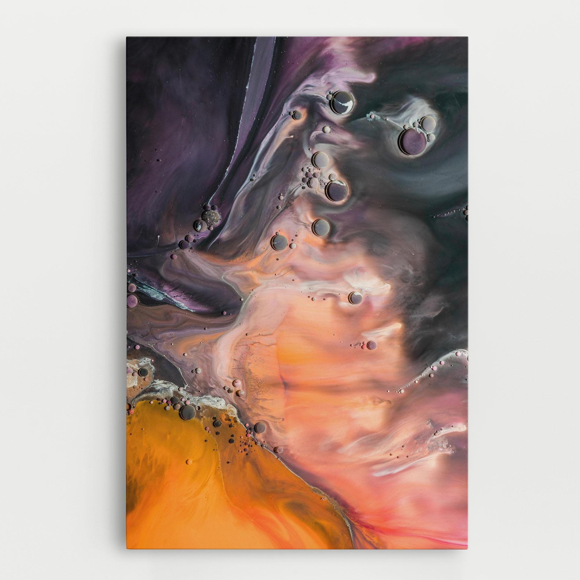 Leinwandbild Orange Shades mockup 0