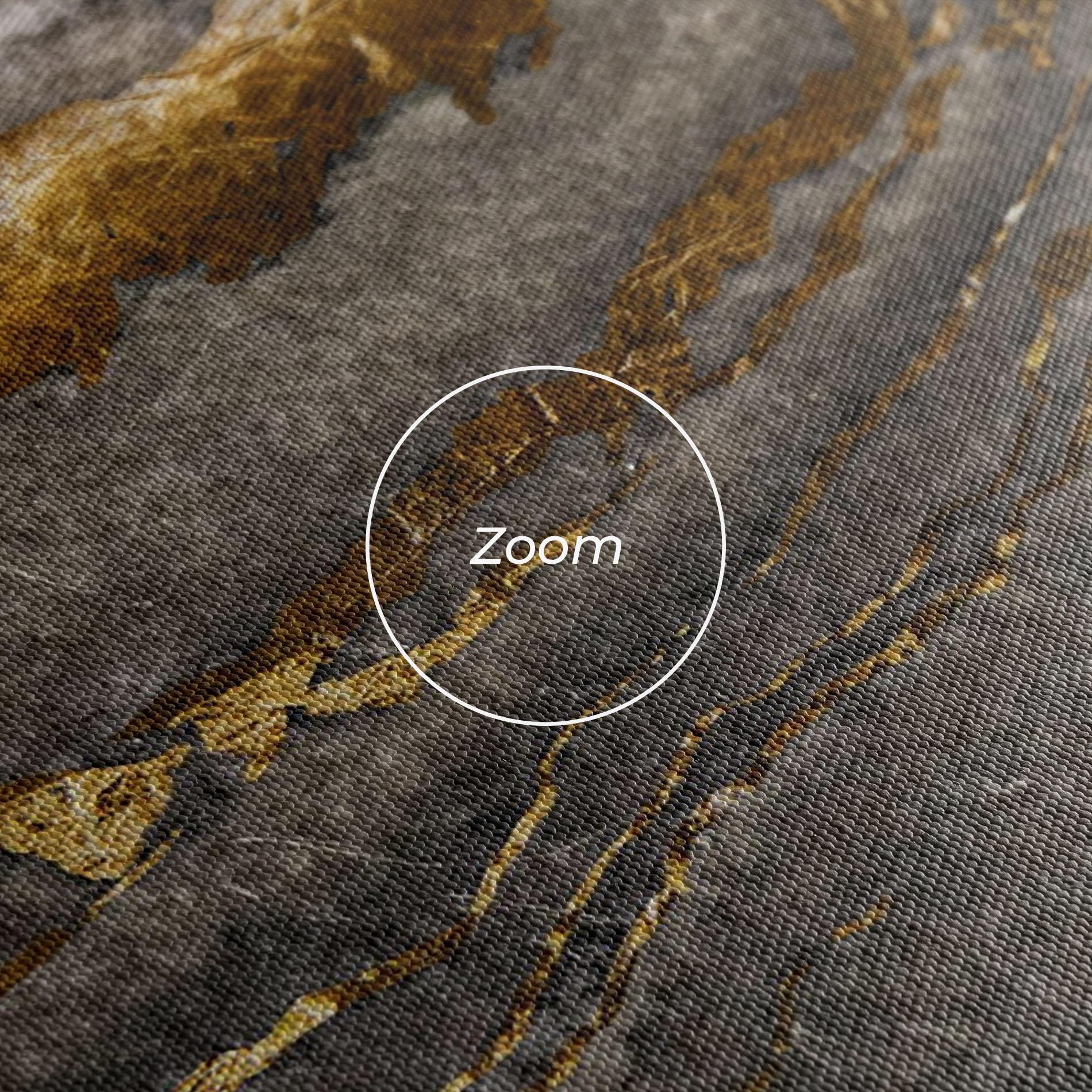 Leinwandbild Dark Colden Grey mockup 3