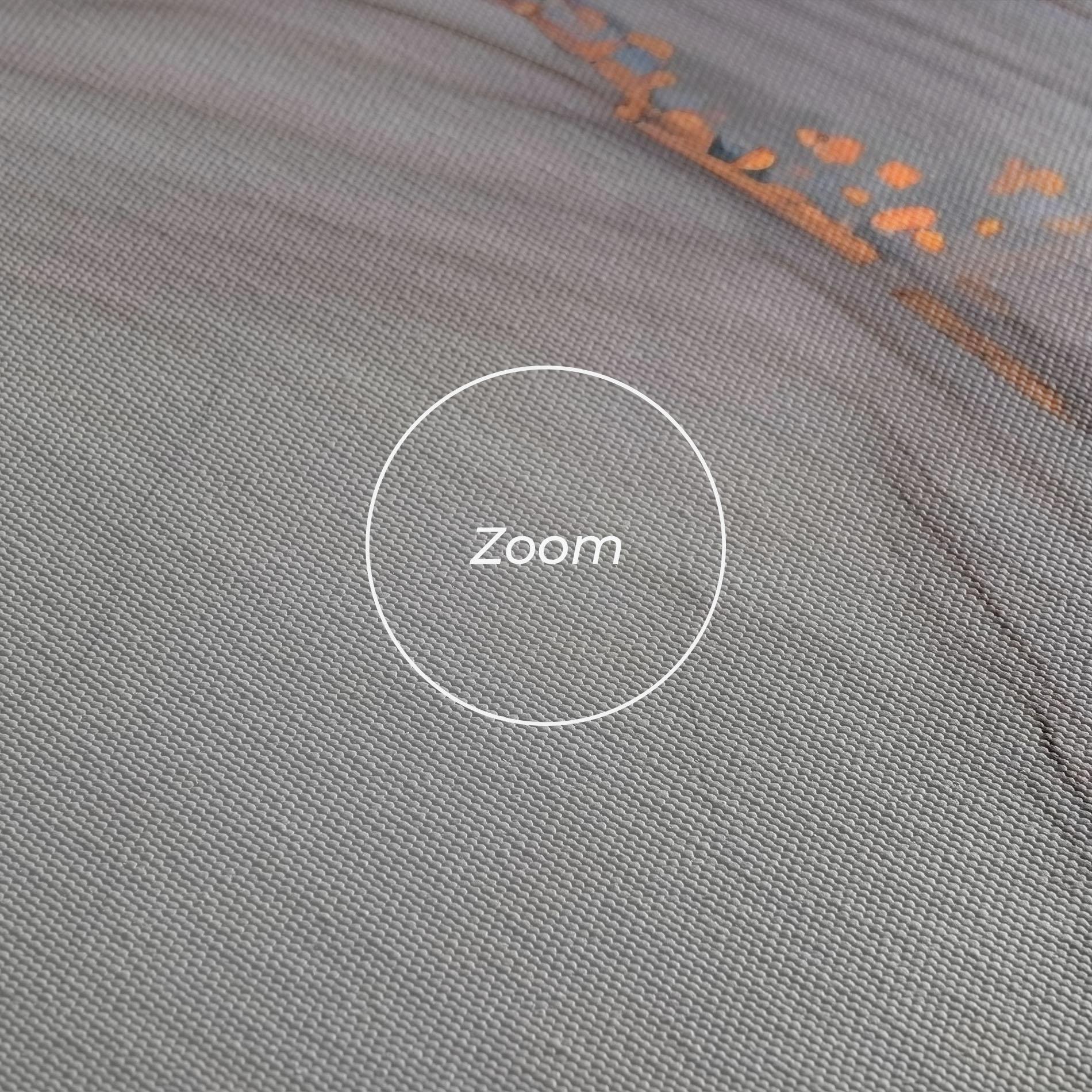 Leinwandbild Grey Pink Liquid Marble mockup 3