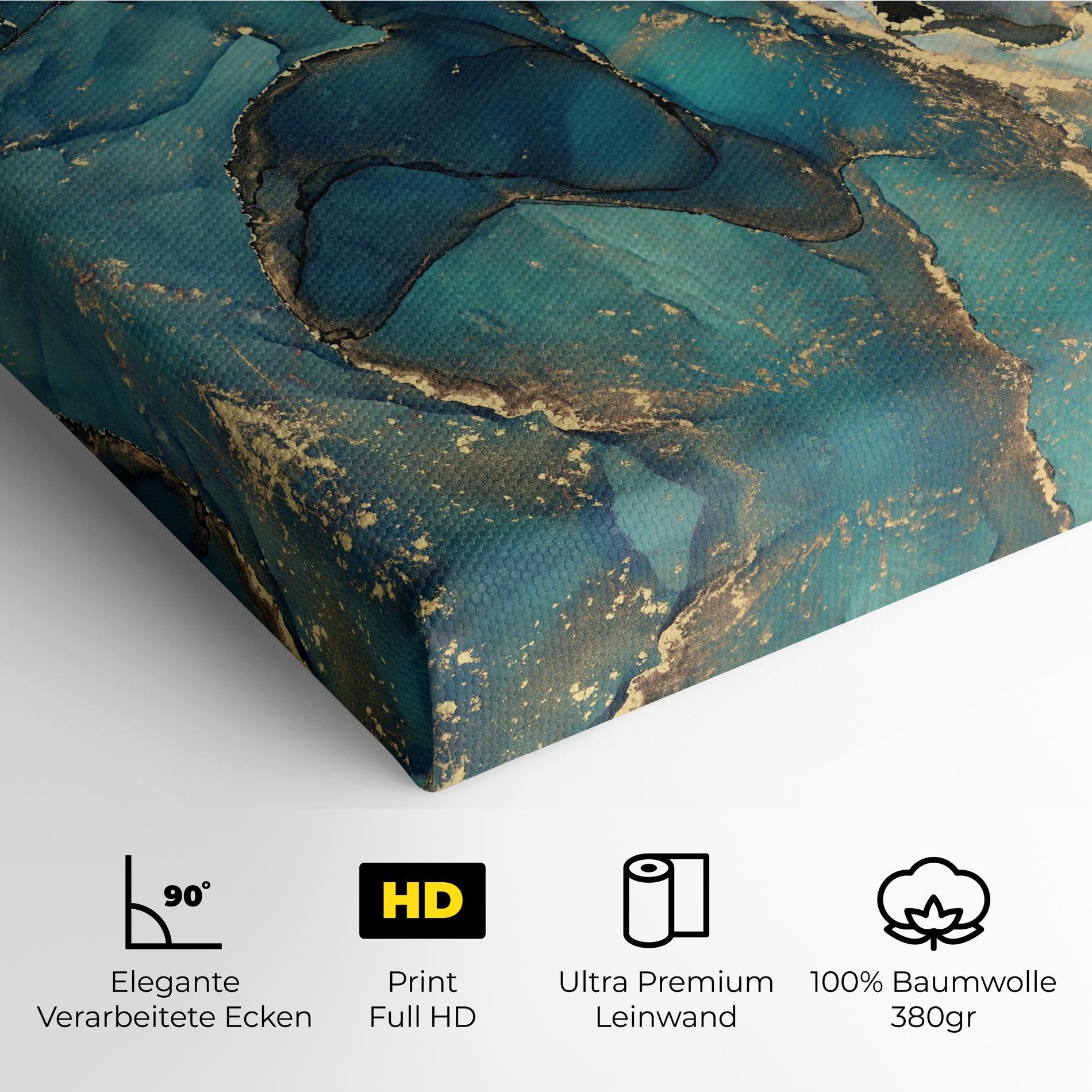 Leinwandbild Blue Marble mockup 4