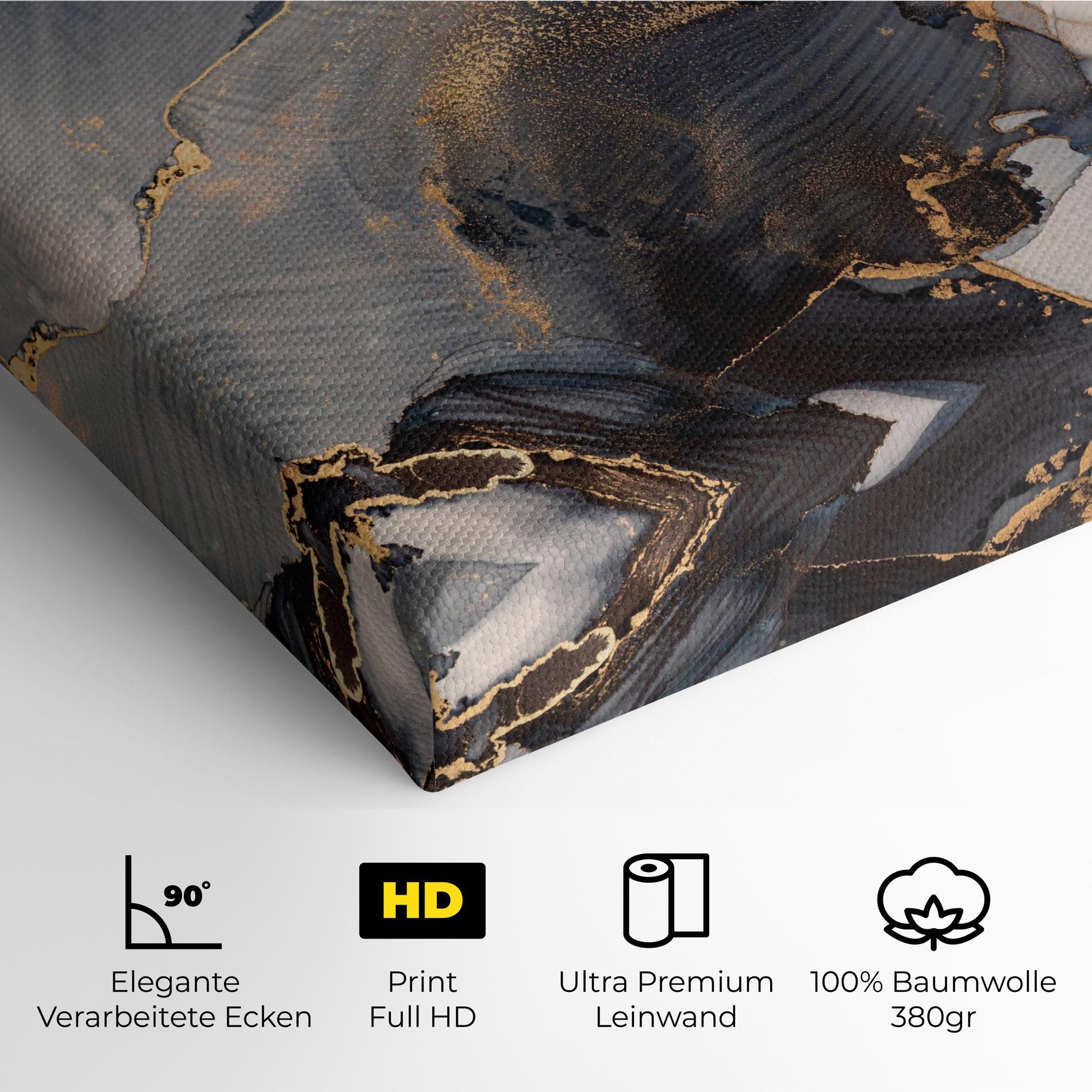 Golden Abstract Marble mockup 4