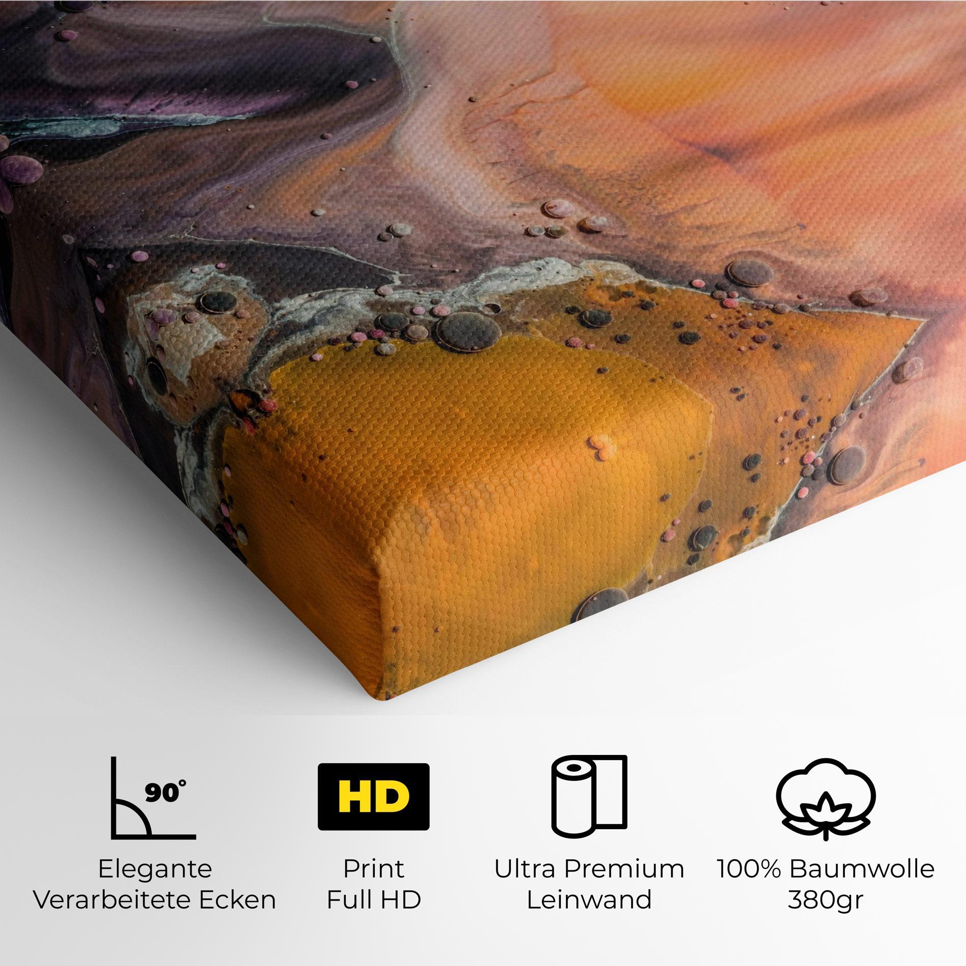 Leinwandbild Orange Shades mockup 4