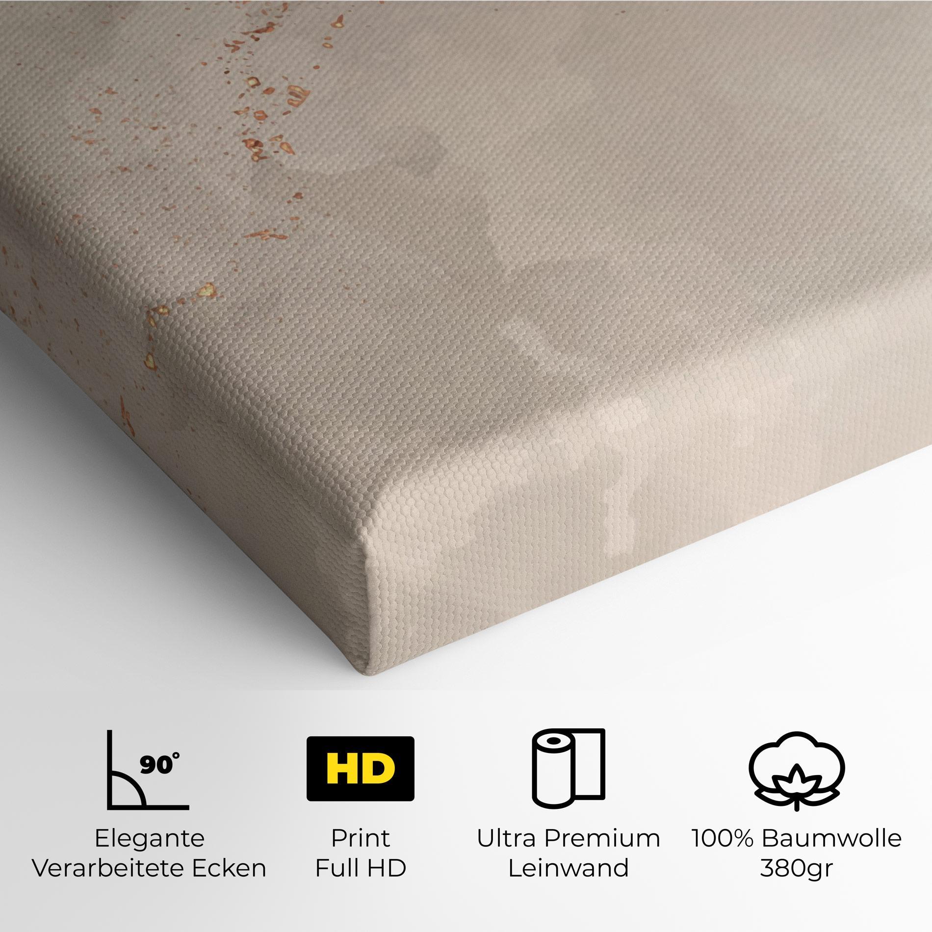 Leinwandbild Pink Grey Marble 01 mockup 4