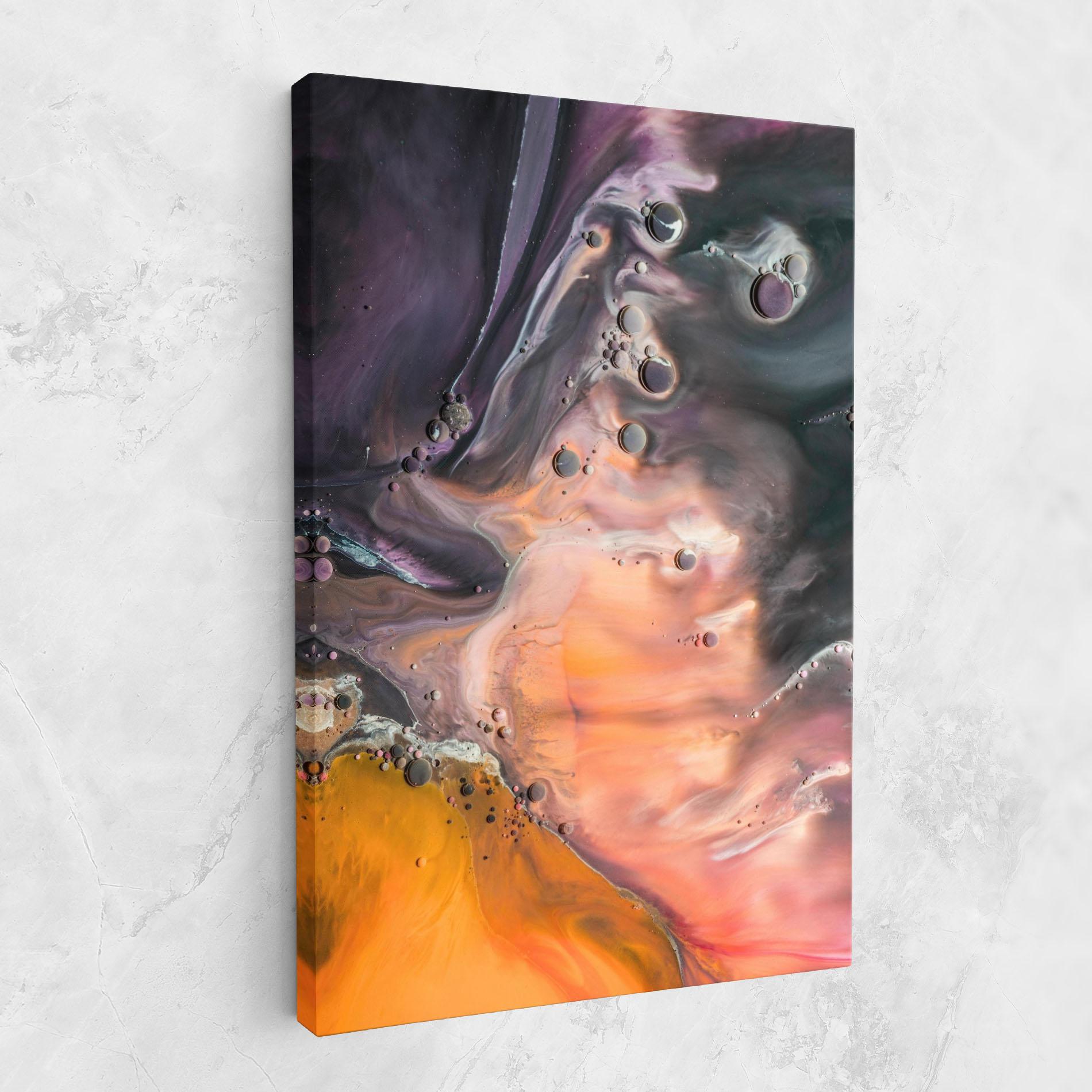 Leinwandbild Orange Shades mockup 1