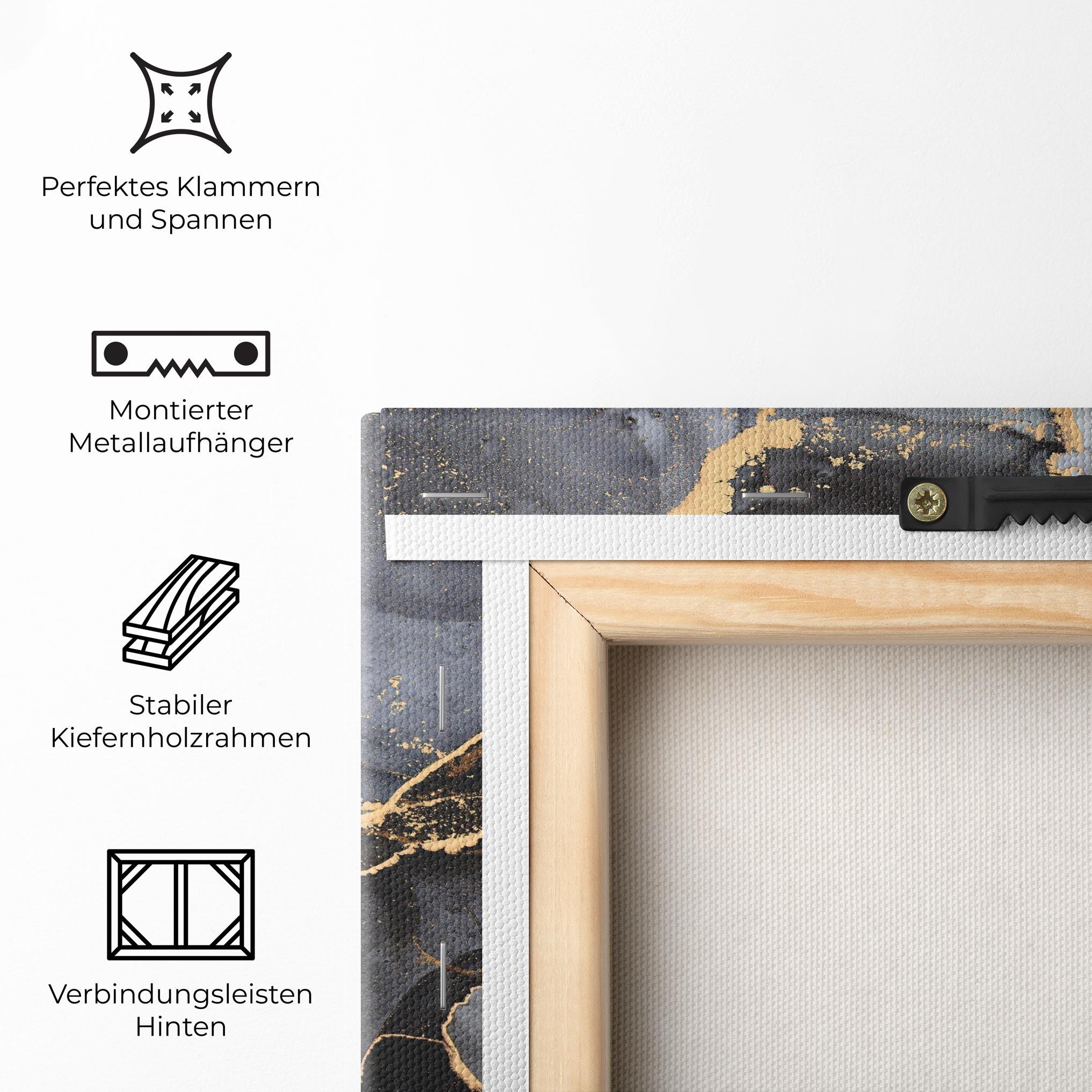 Leinwandbild Abstract Marble mockup 5