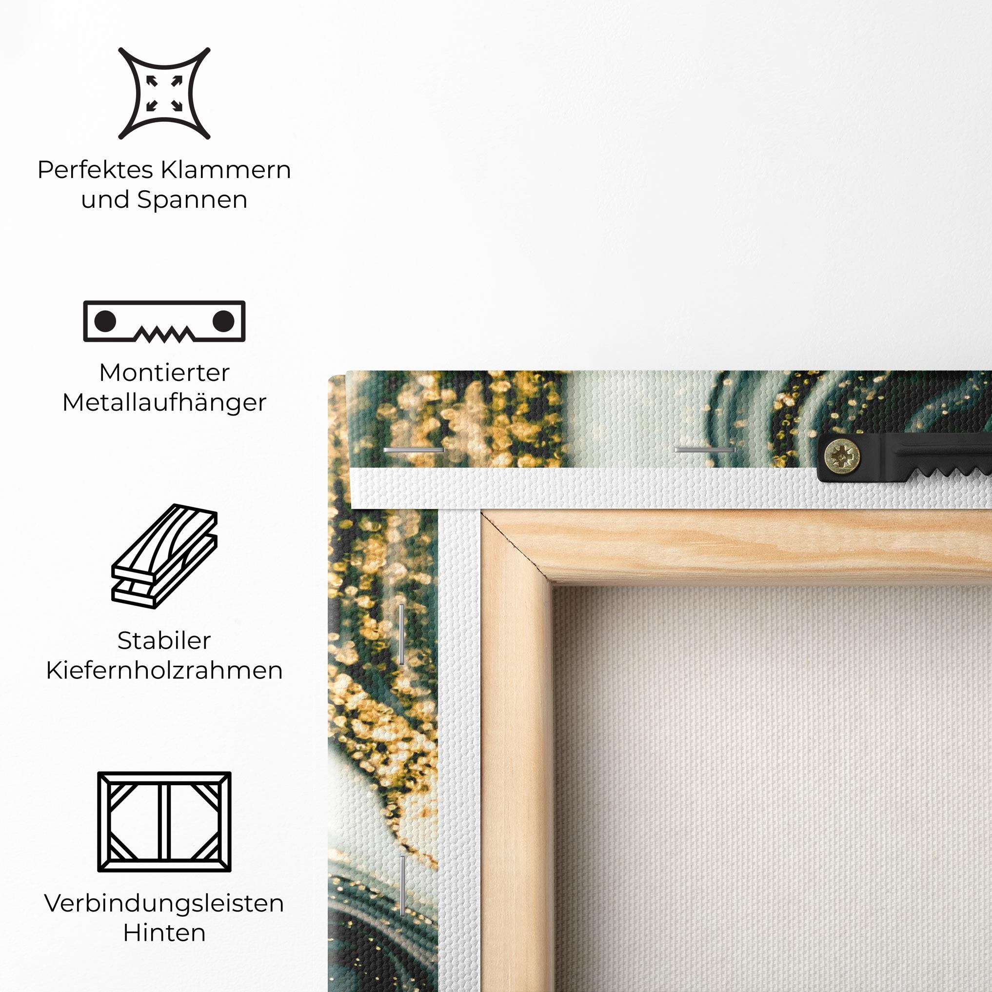 Leinwandbild Abstract Shades mockup 5