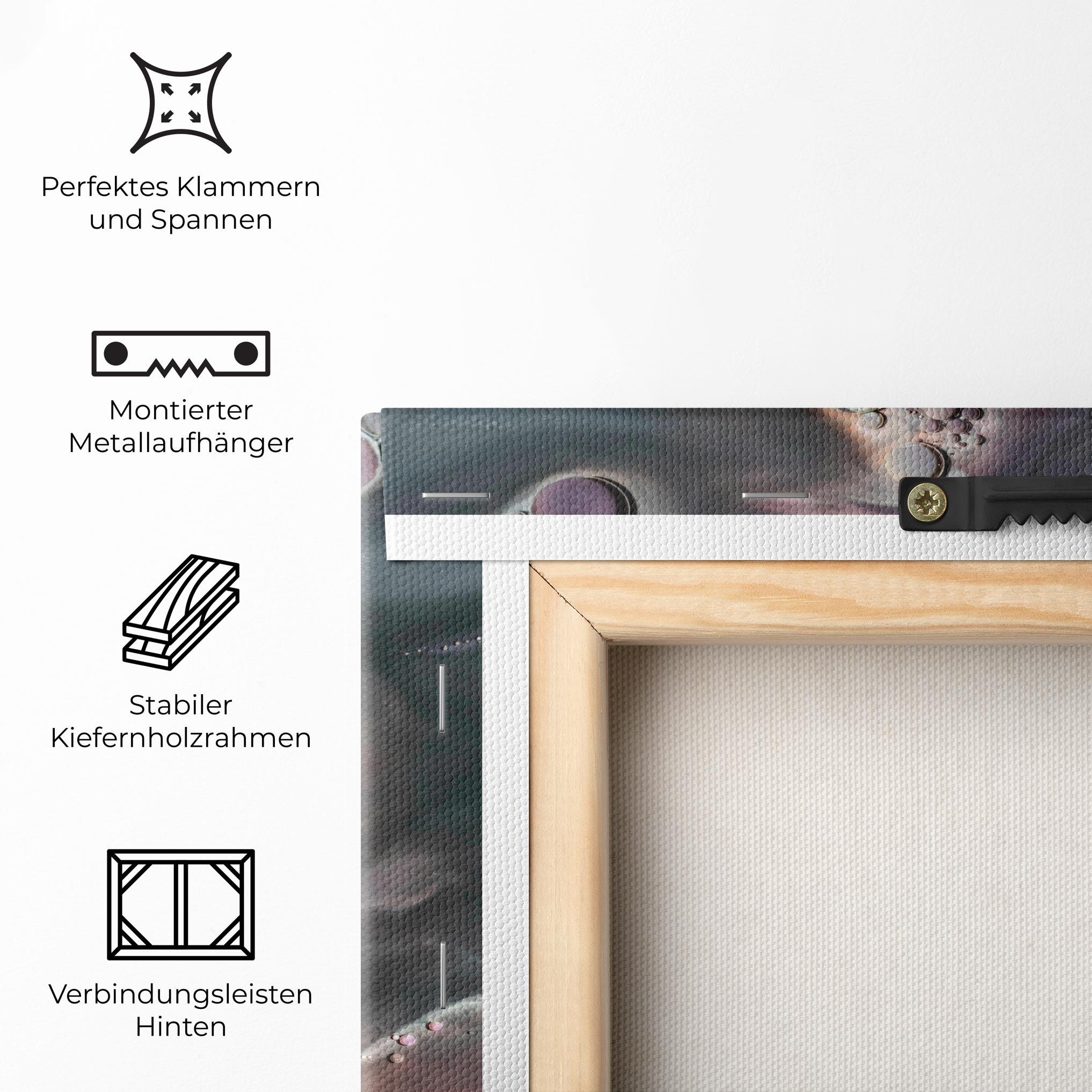 Leinwandbild Orange Shades mockup 5