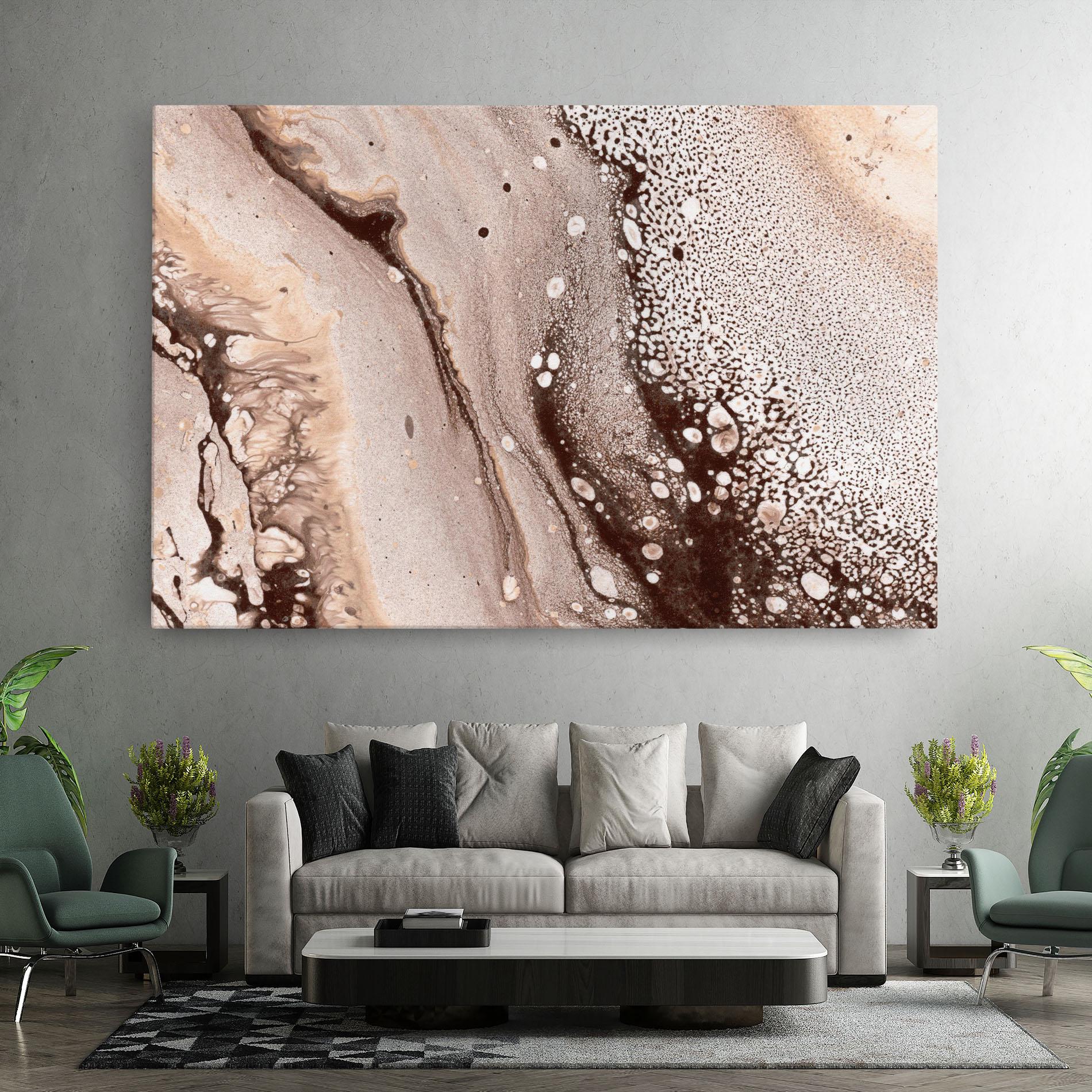 Leinwandbild Abstract Color mockup 7