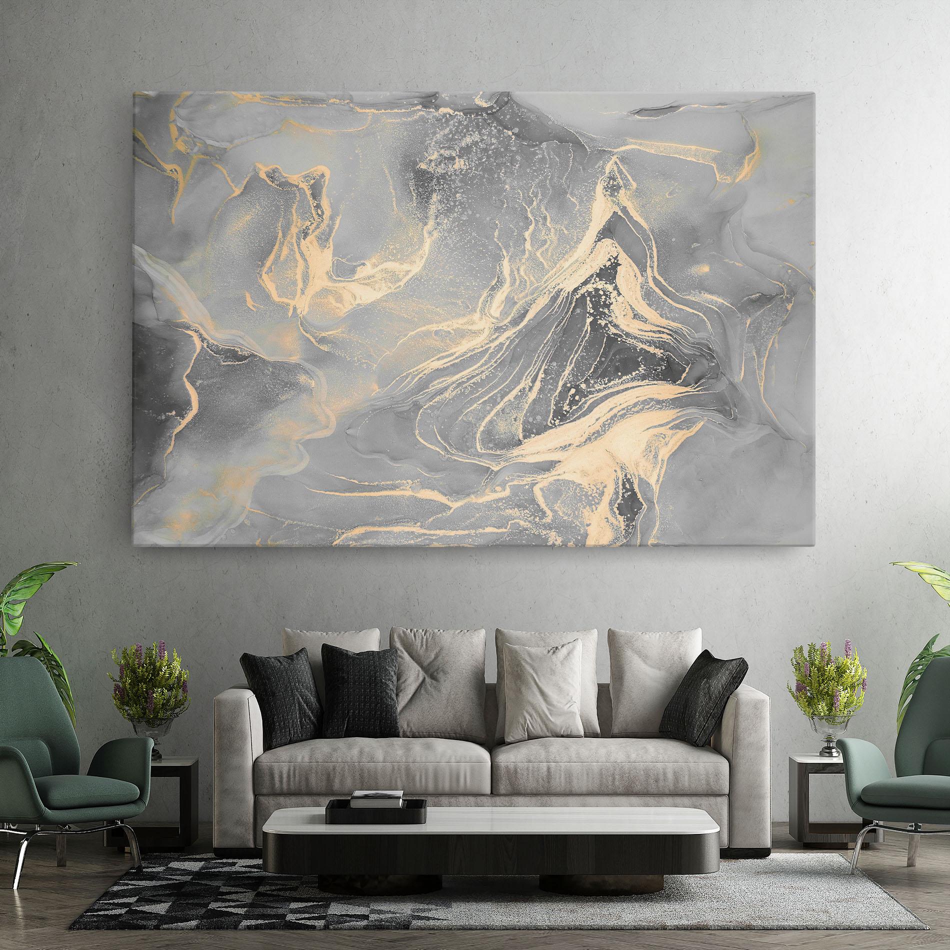 Leinwandbild Abstract Illusion mockup 7