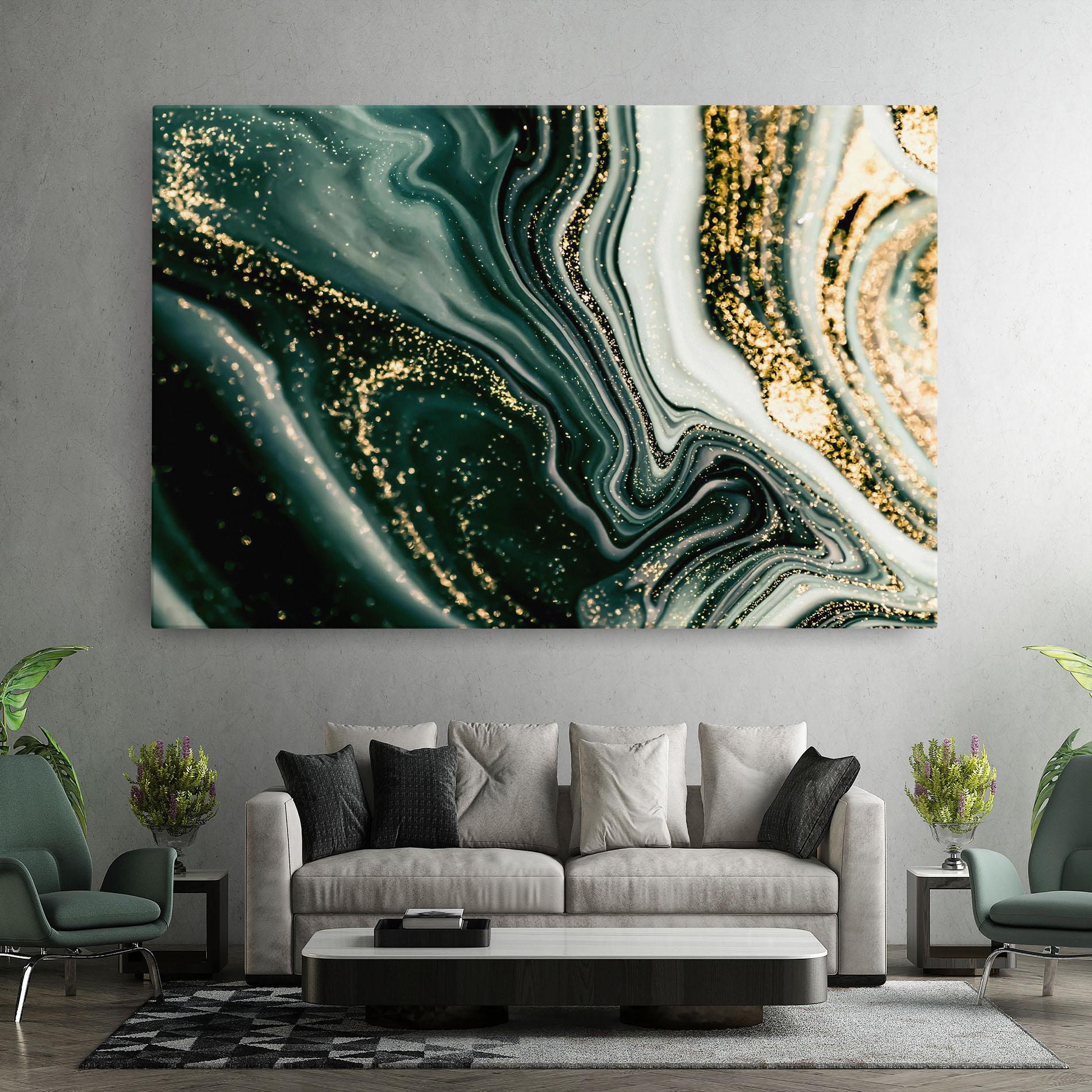 Leinwandbild Abstract Shades mockup 7