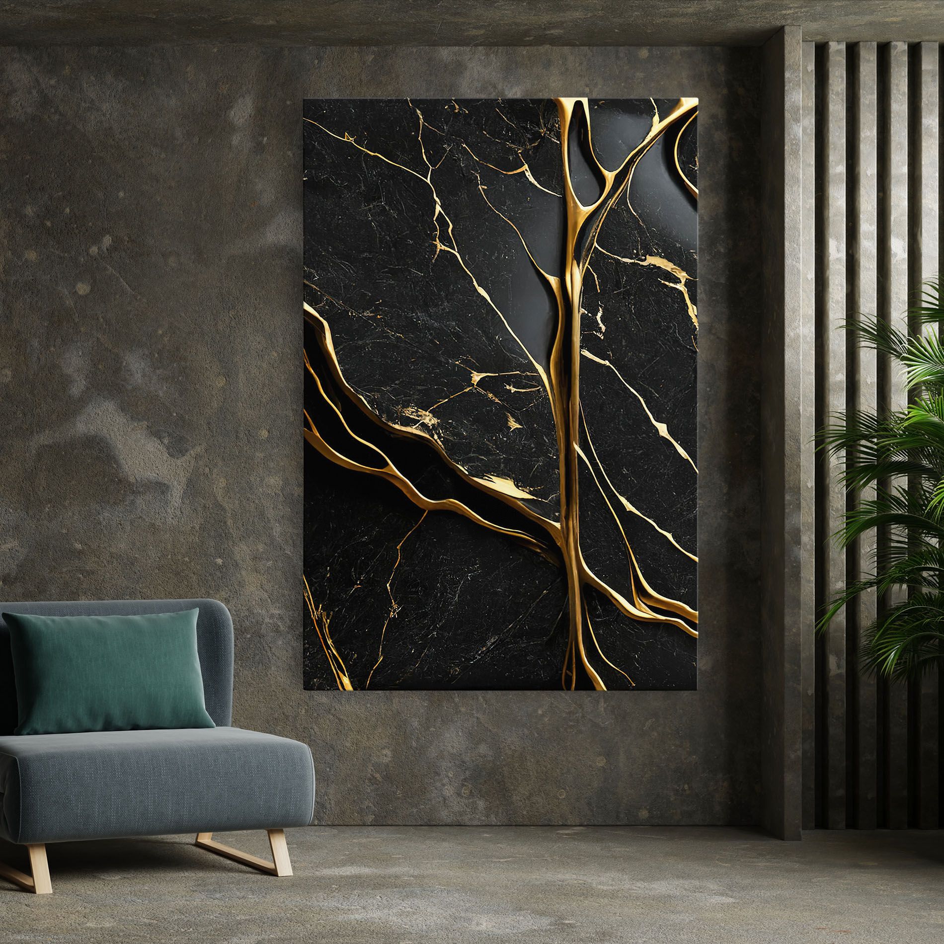 Black Square Marble mockup 7