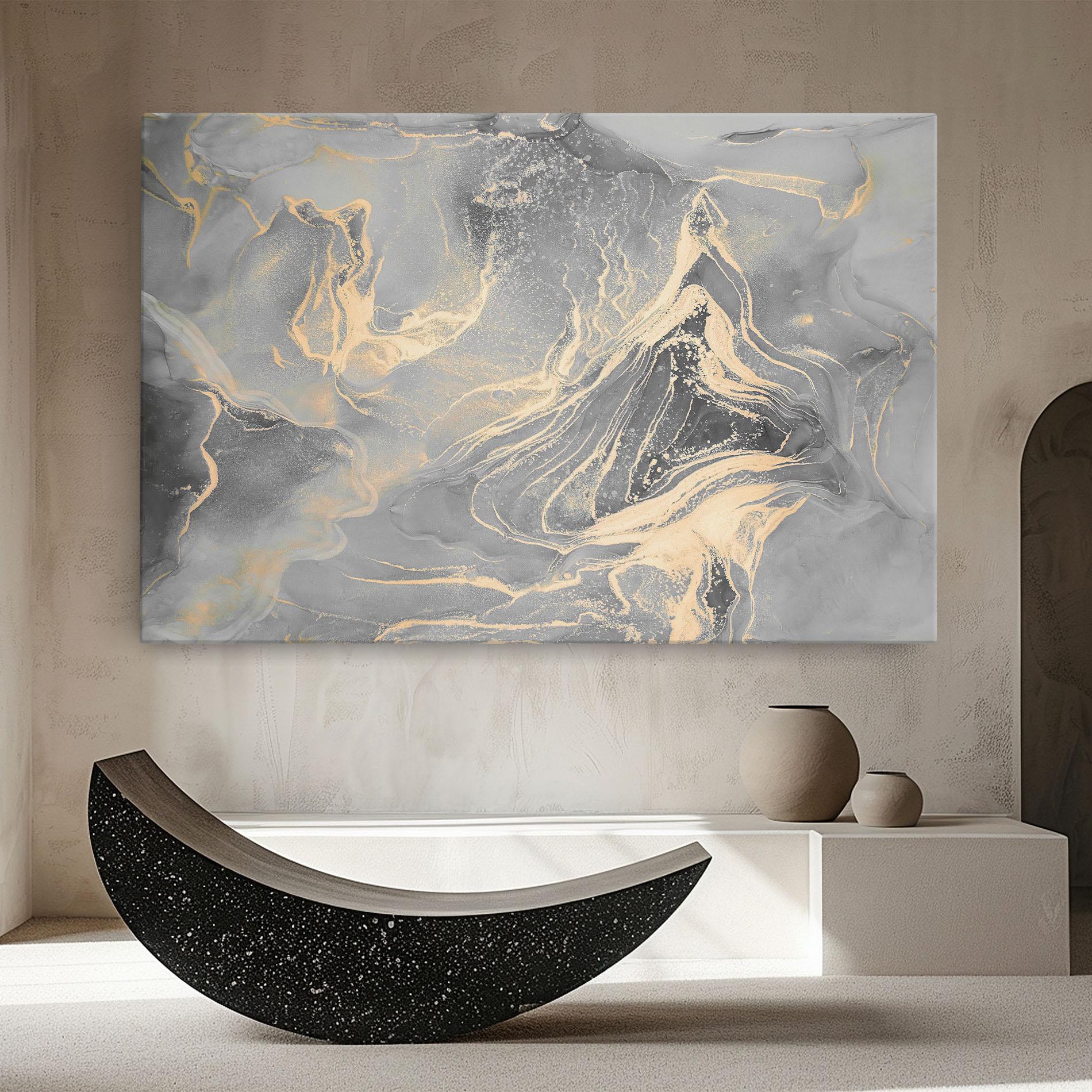 Leinwandbild Abstract Illusion mockup 8