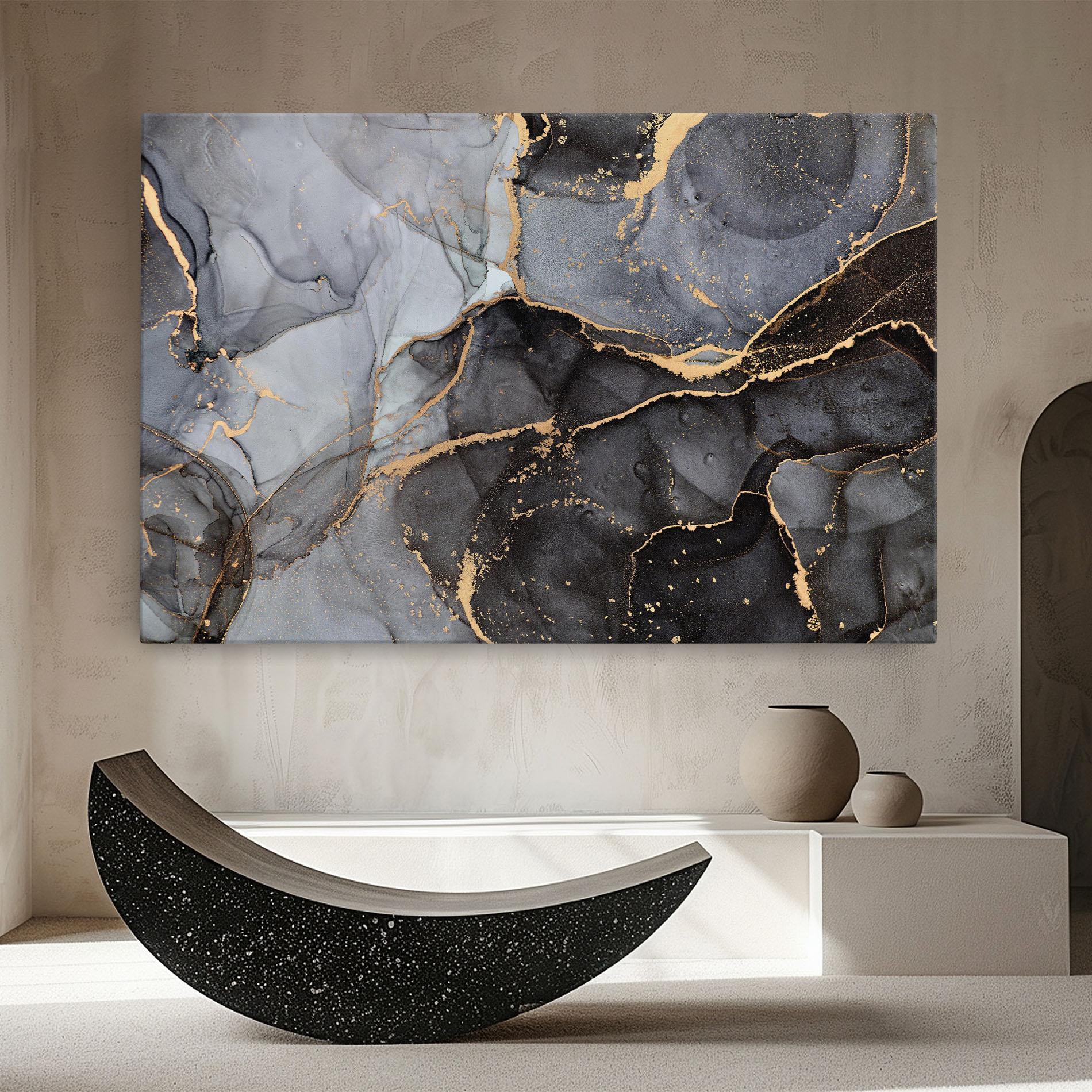 Leinwandbild Abstract Marble mockup 8