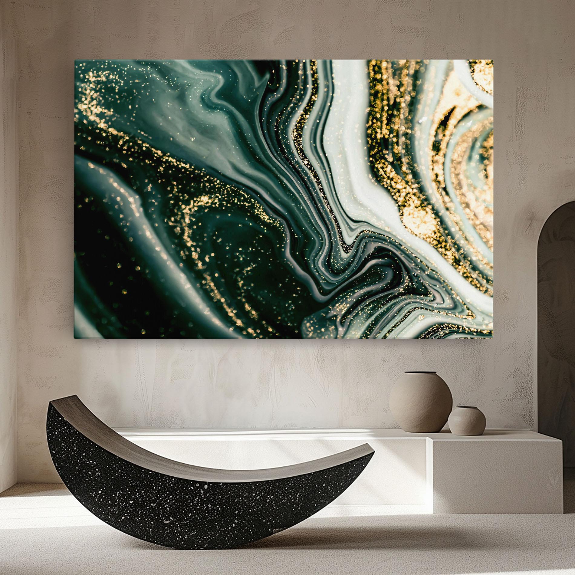 Leinwandbild Abstract Shades mockup 8