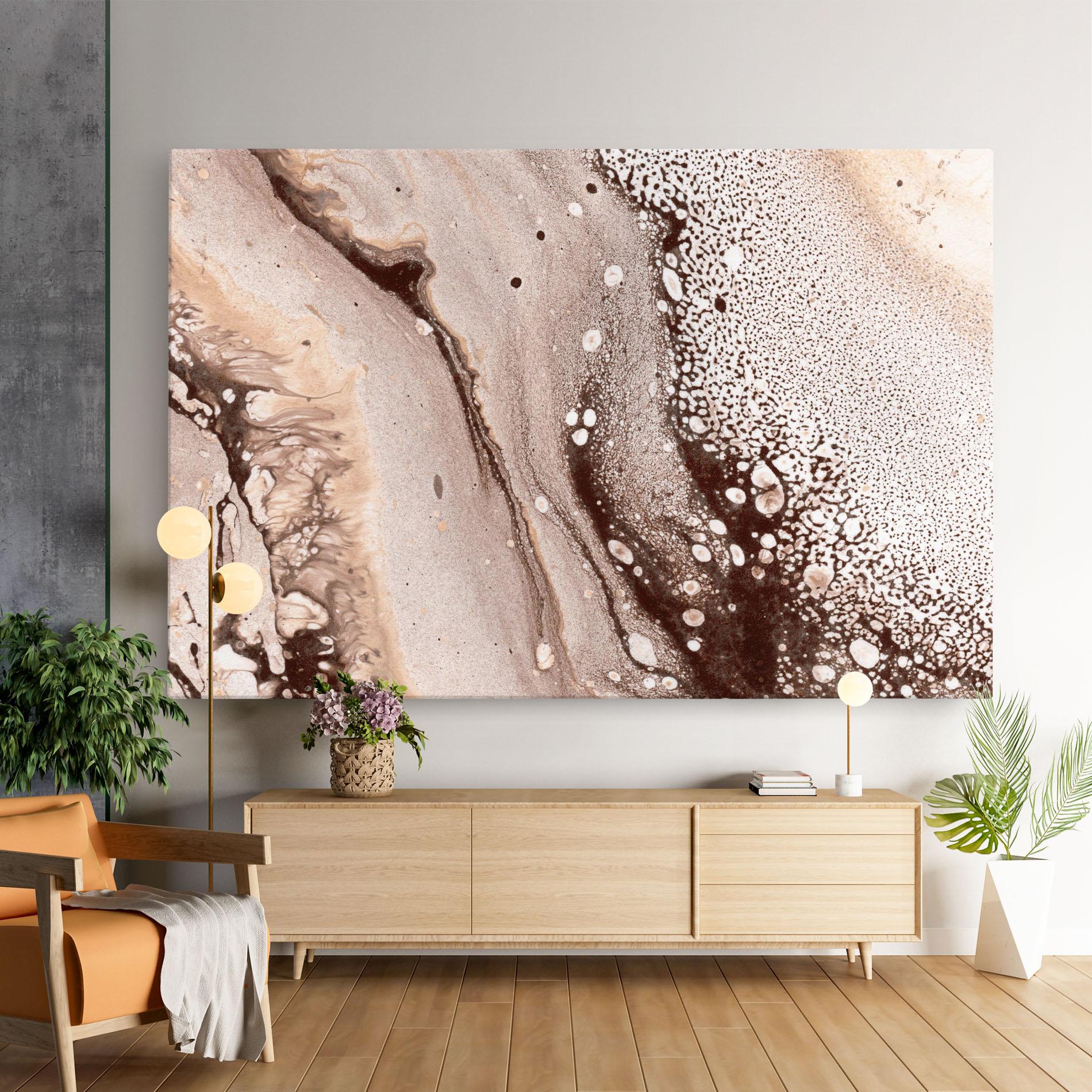Leinwandbild Abstract Color mockup 9