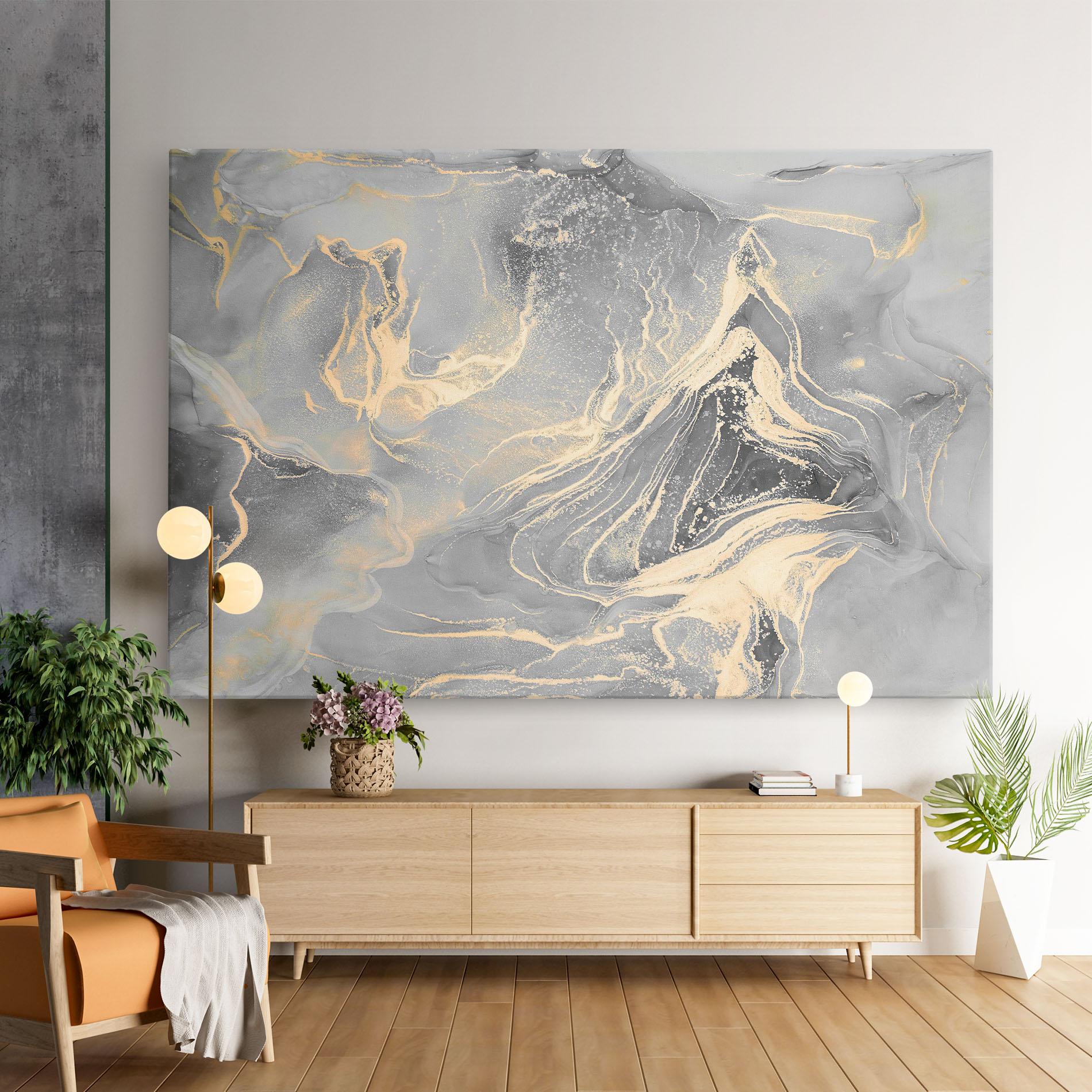 Leinwandbild Abstract Illusion mockup 9