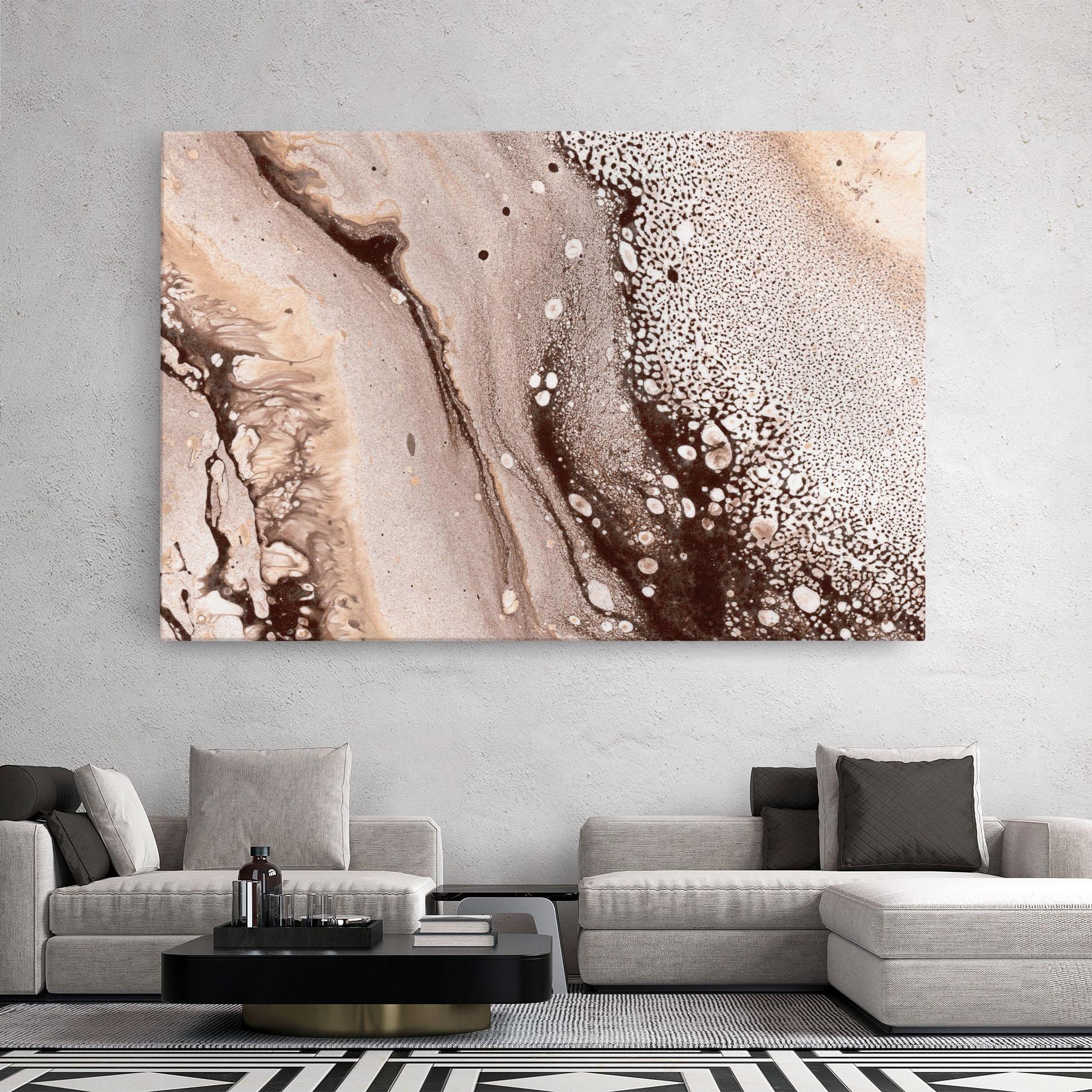 Leinwandbild Abstract Color mockup 2