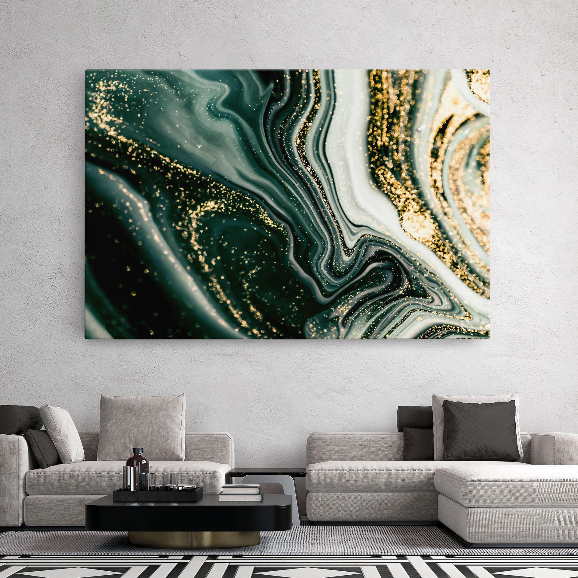 Leinwandbild Abstract Shades mockup 2