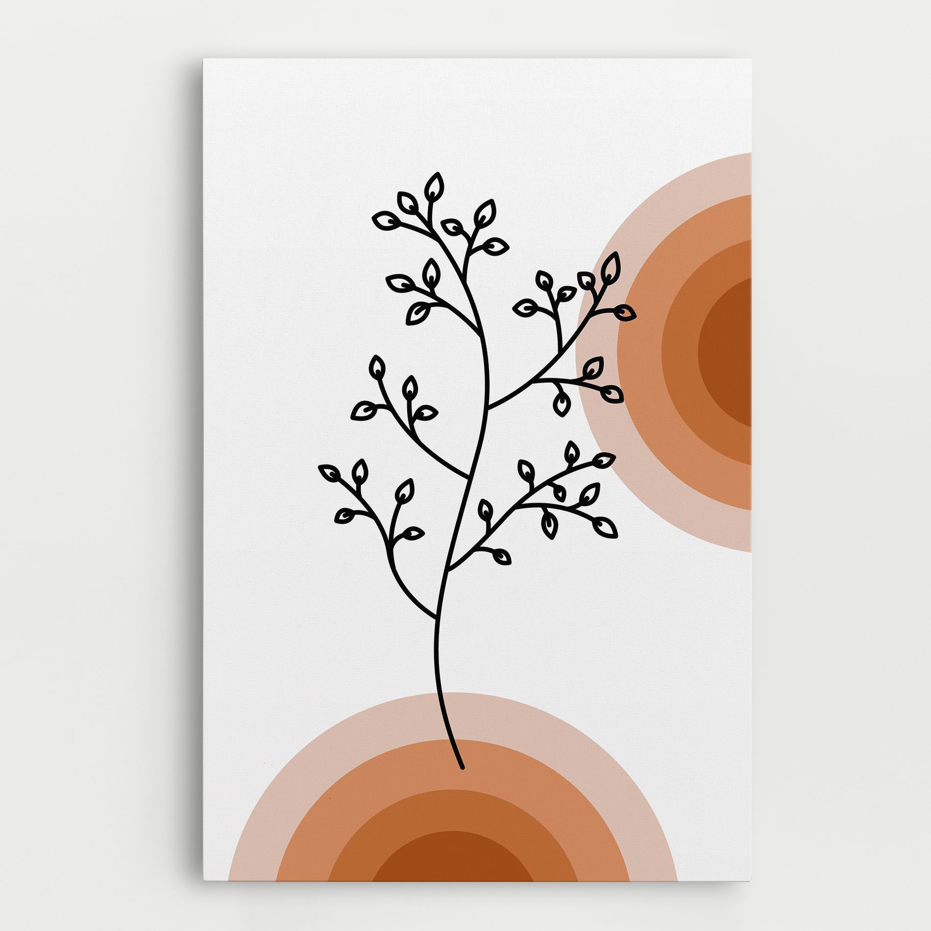 Plant Orange Circle mockup 0