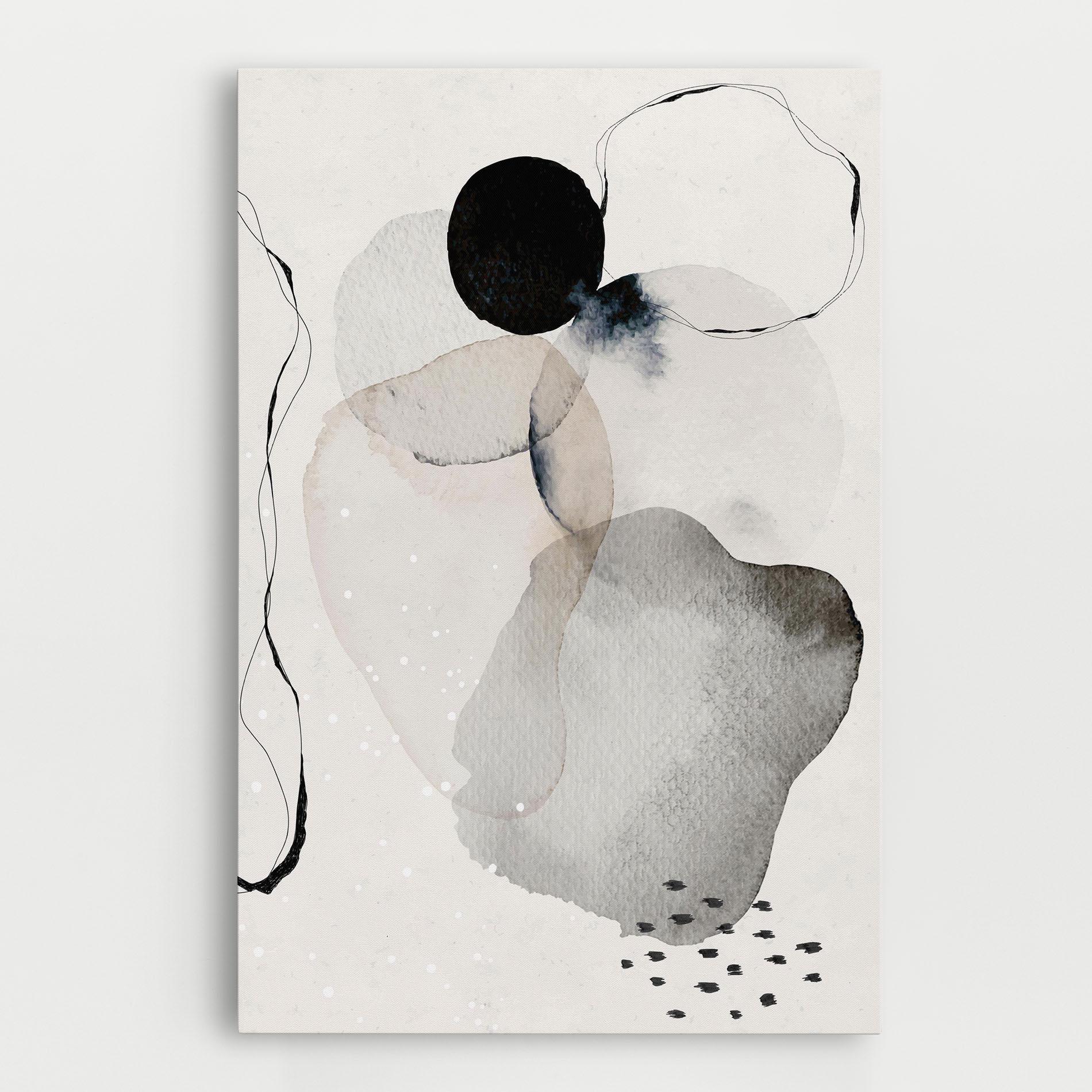 Leinwandbild Water Color Art mockup 0