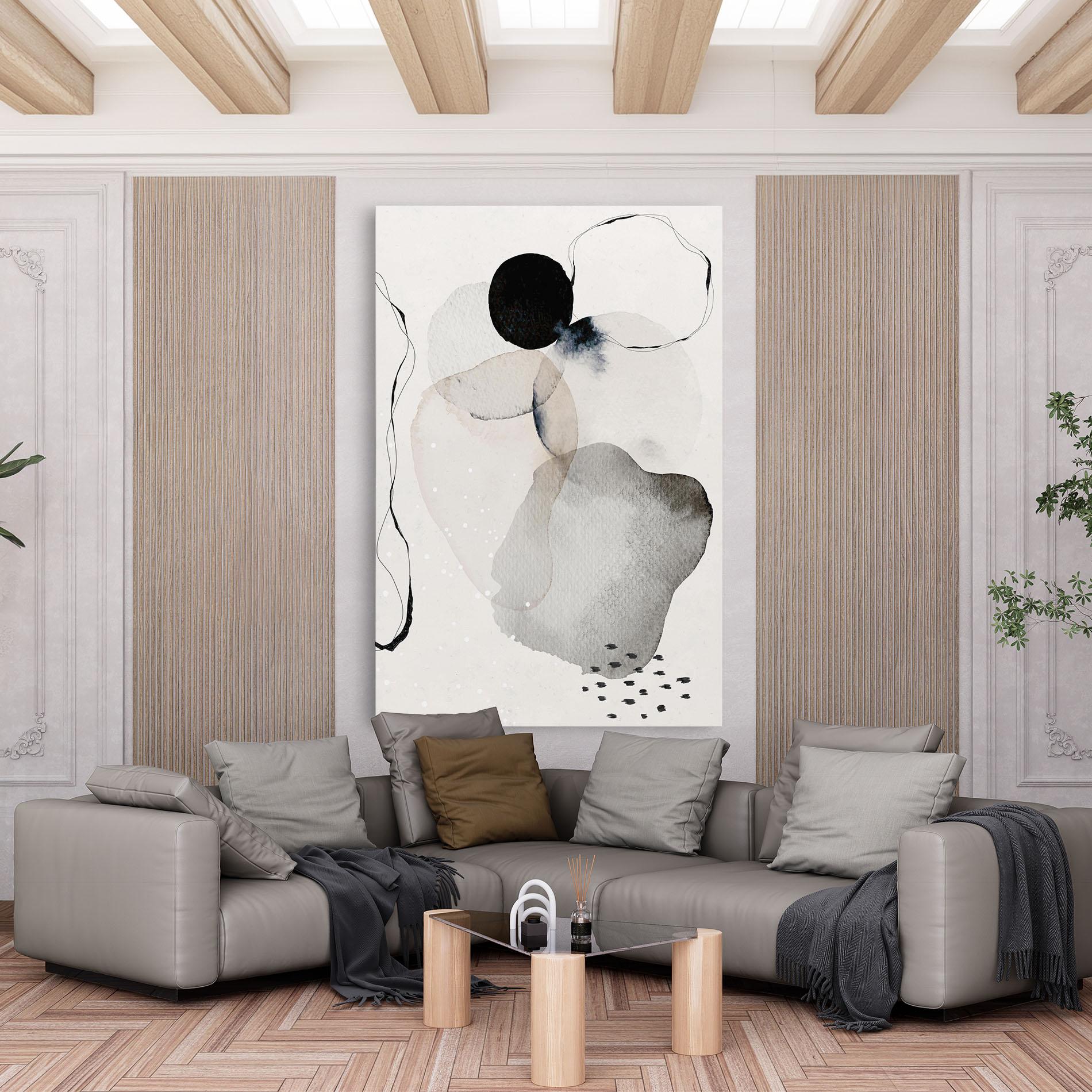 Leinwandbild Water Color Art mockup 6