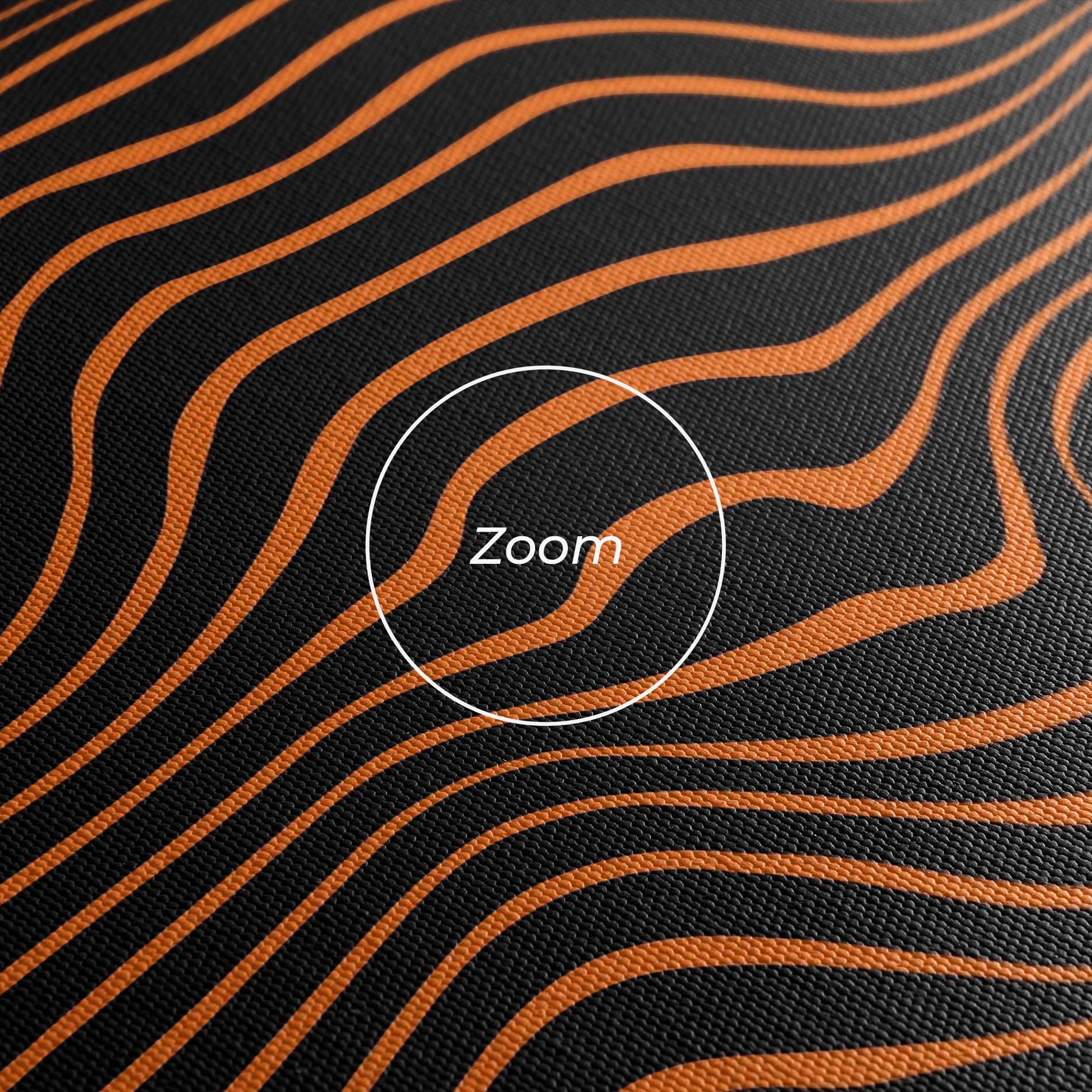 Leinwandbild Black Circle mockup 3