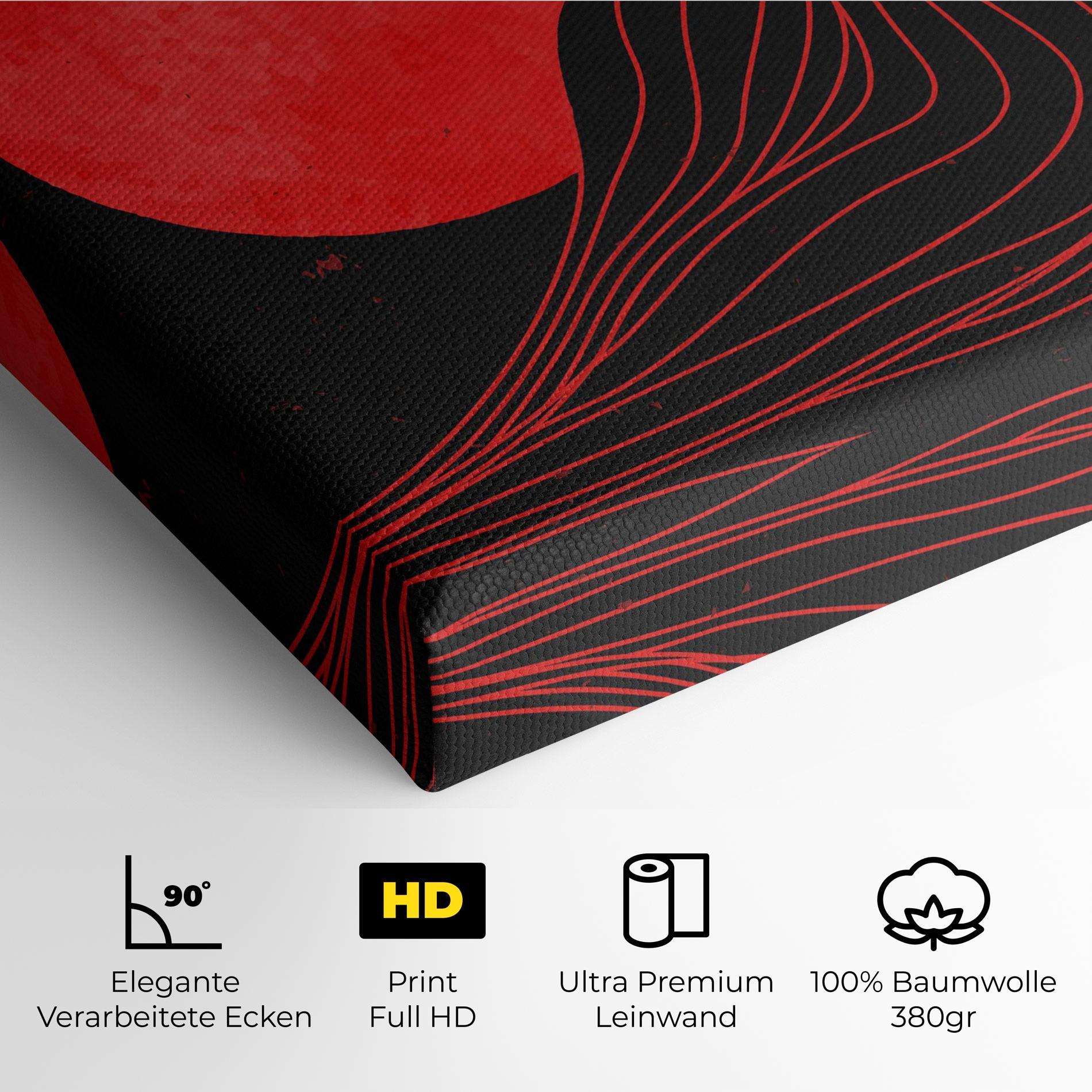 Leinwandbild Bloody Moon mockup 4