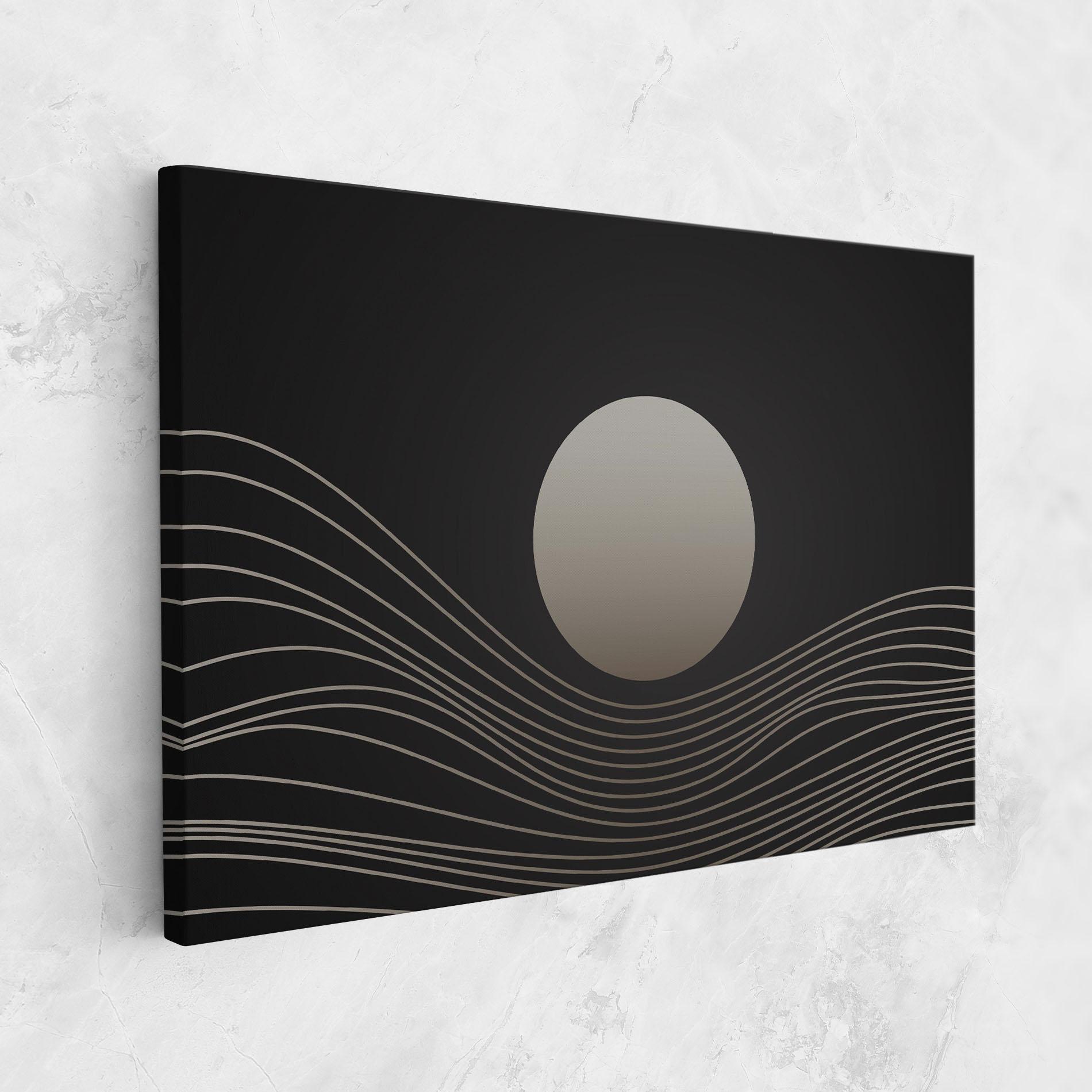 Leinwandbild Grey Moon mockup 1