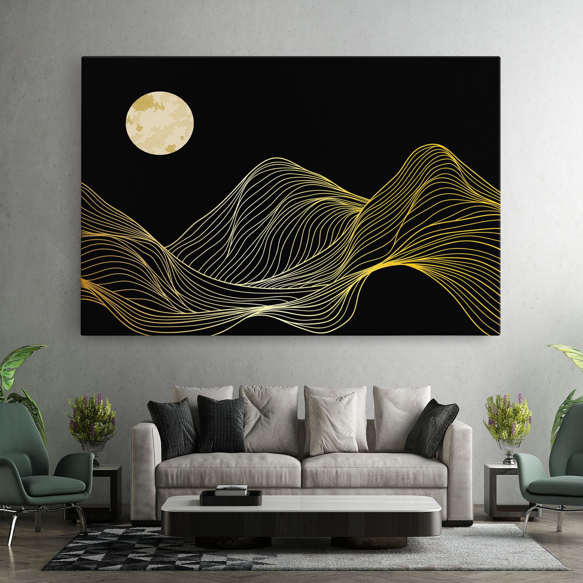 Gold Moon mockup 7