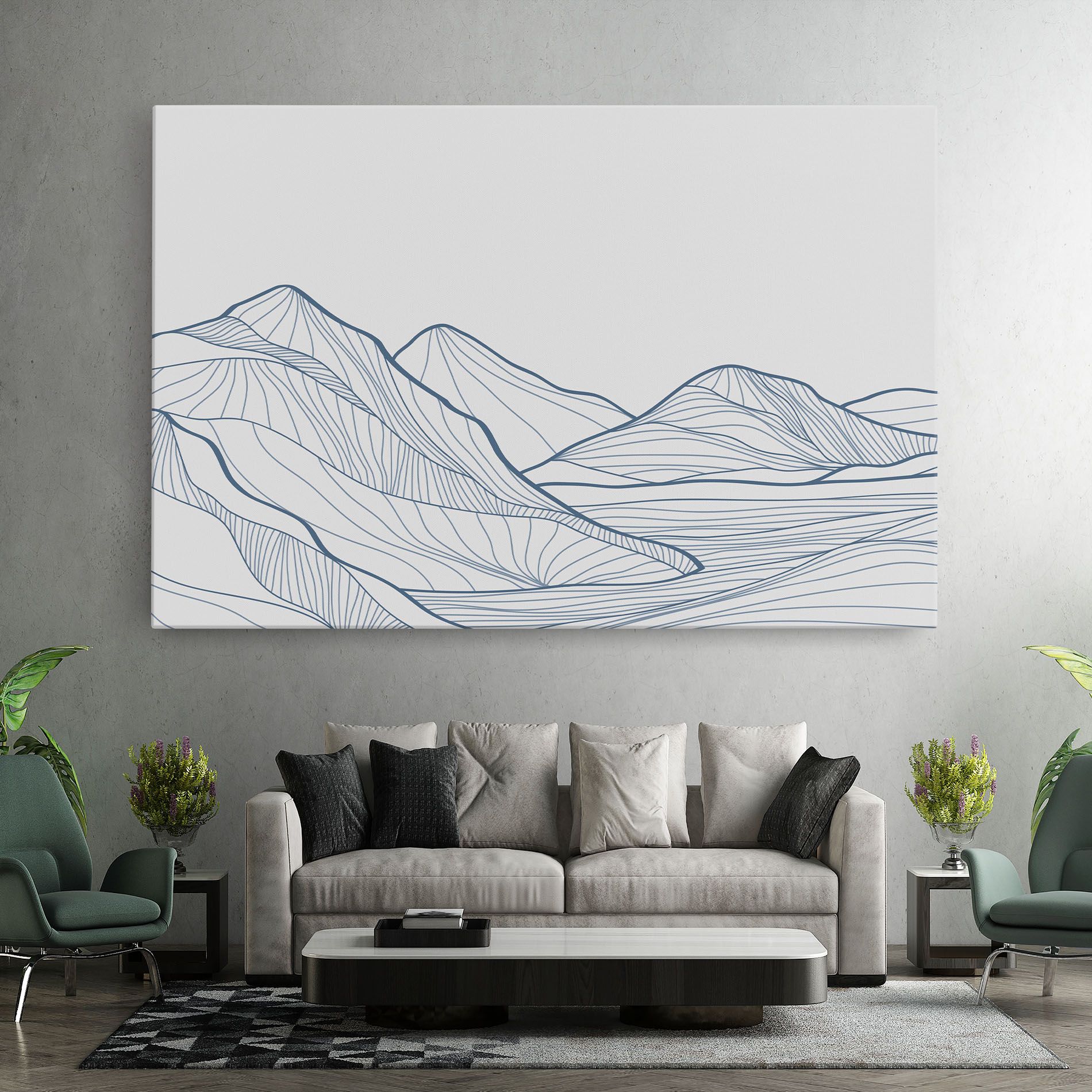 Mountain Blue Line mockup 7