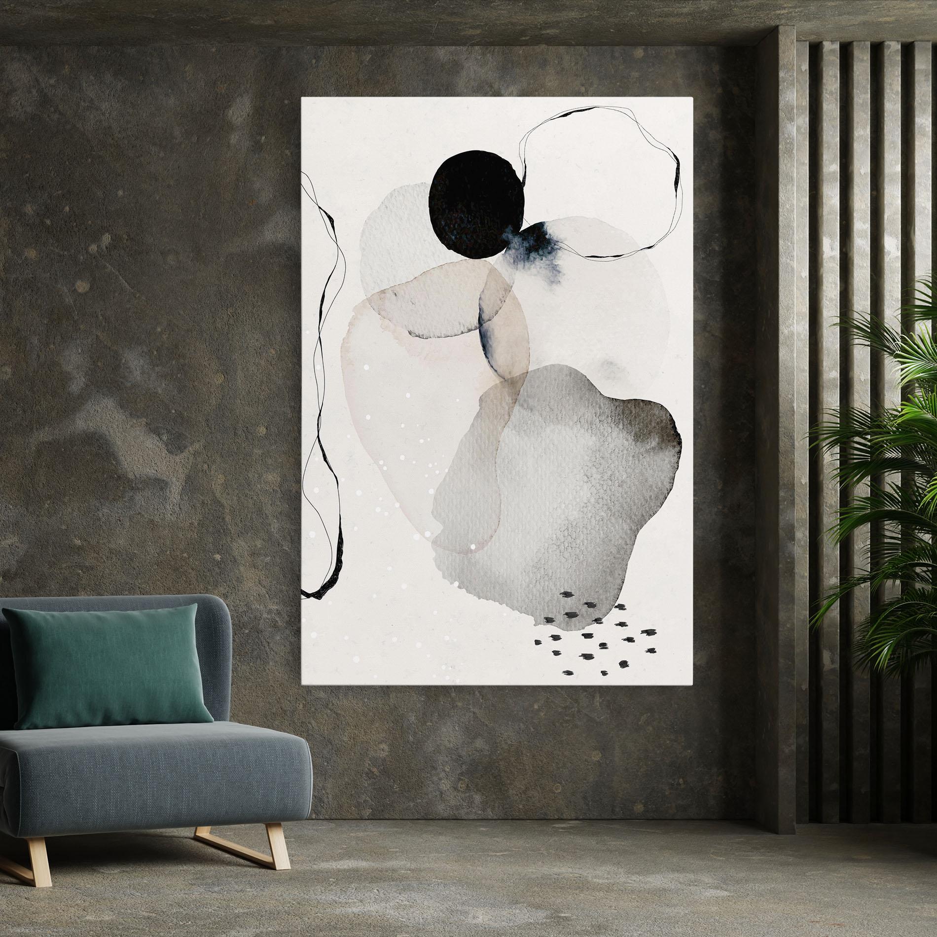 Leinwandbild Water Color Art mockup 7